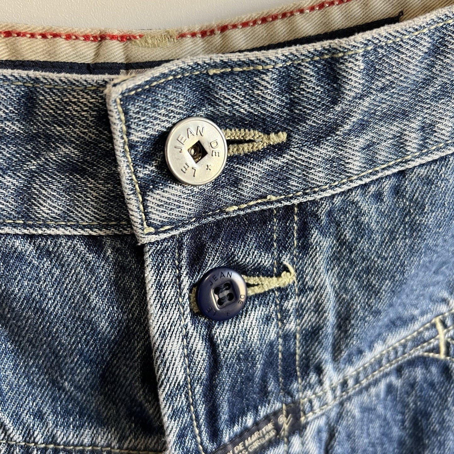VTG La Jean de Marithe Francois Girbaud 90s Jeans 38M Baggy Barrel Jeans -11S604