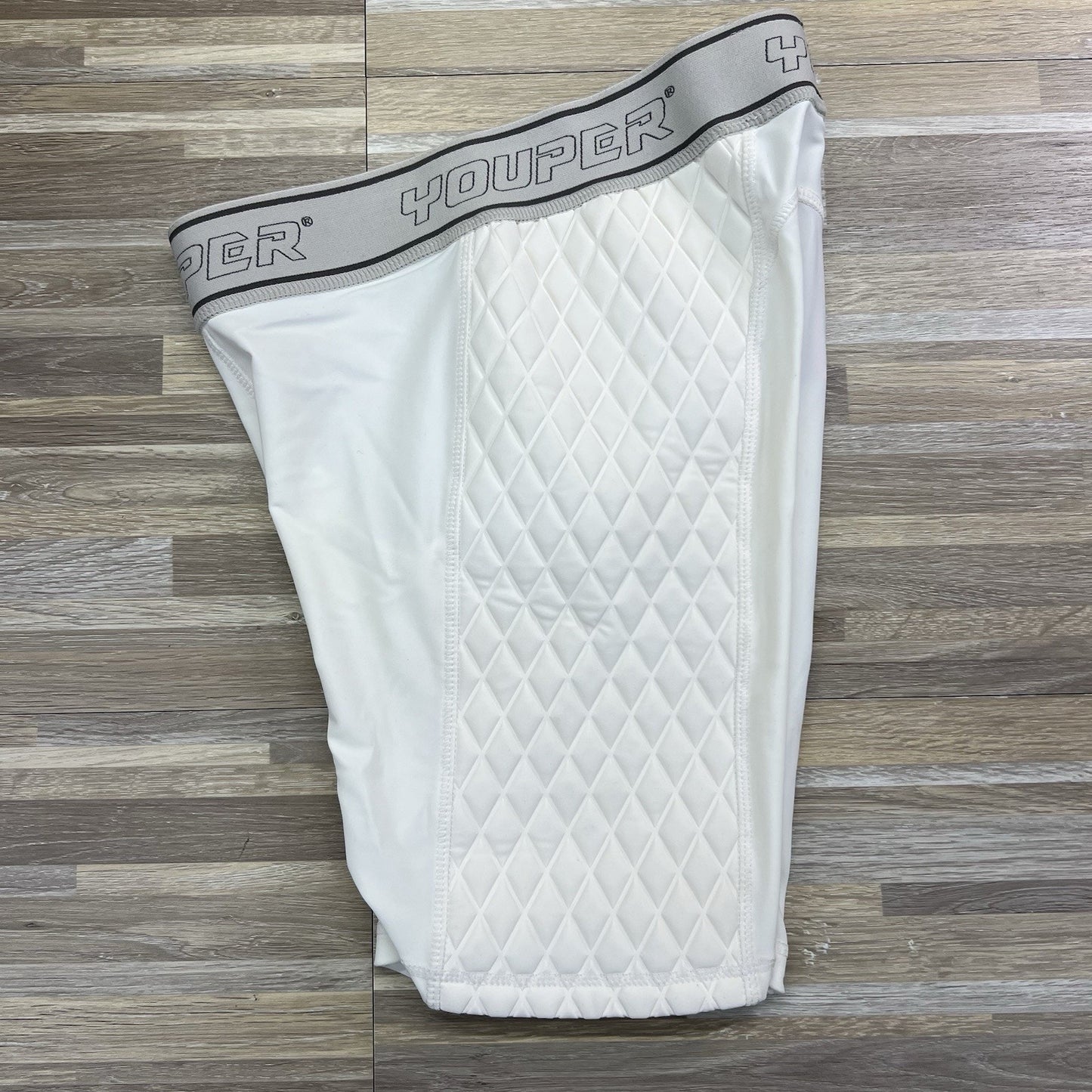 NWT Youper Women’s Softball Sliding Shorts Padded White Size S - JN347
