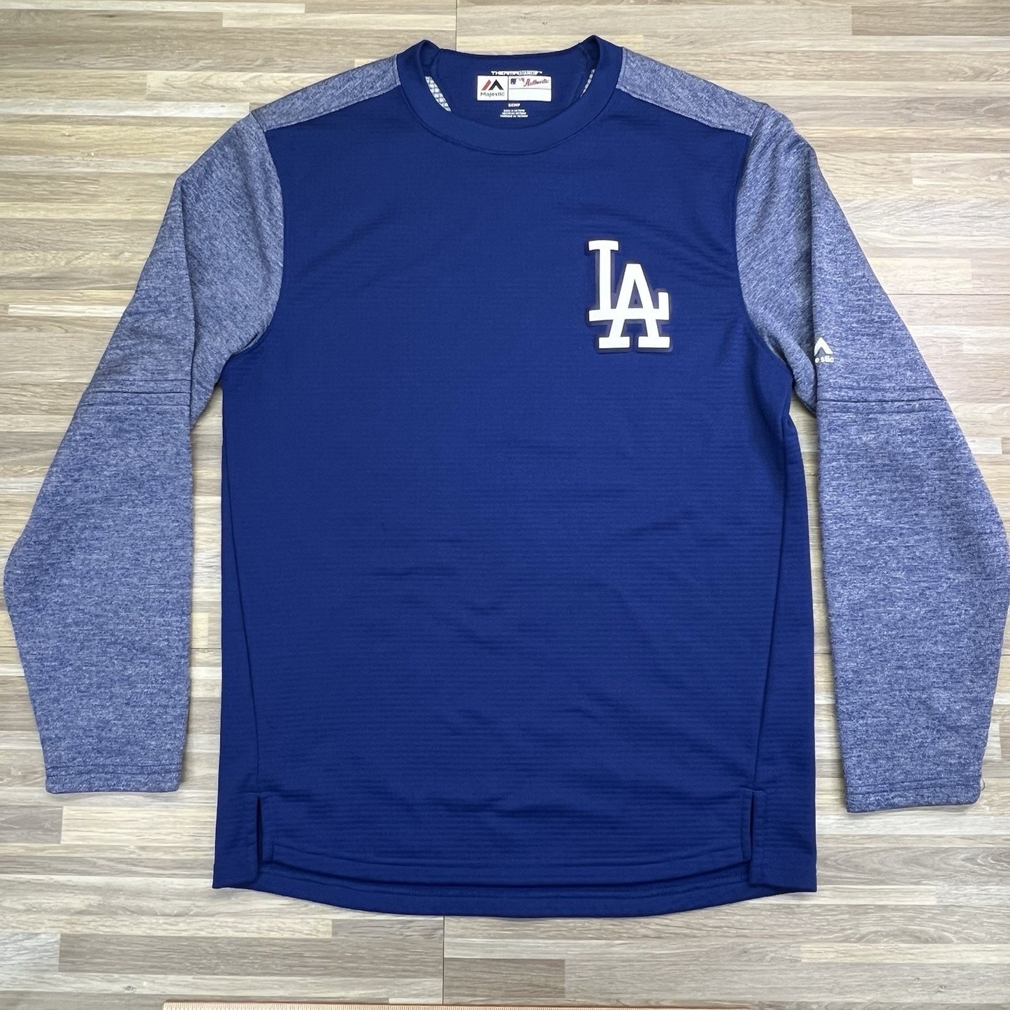 Majestic Authentic Baseball LA Dodgers Therma Base Practice Sweater S - JN343