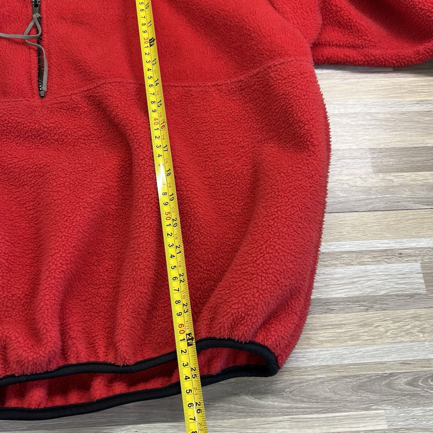 VTG Wisconsin Badgers Columbia Fleece Pullover Size L Made In USA - JL532