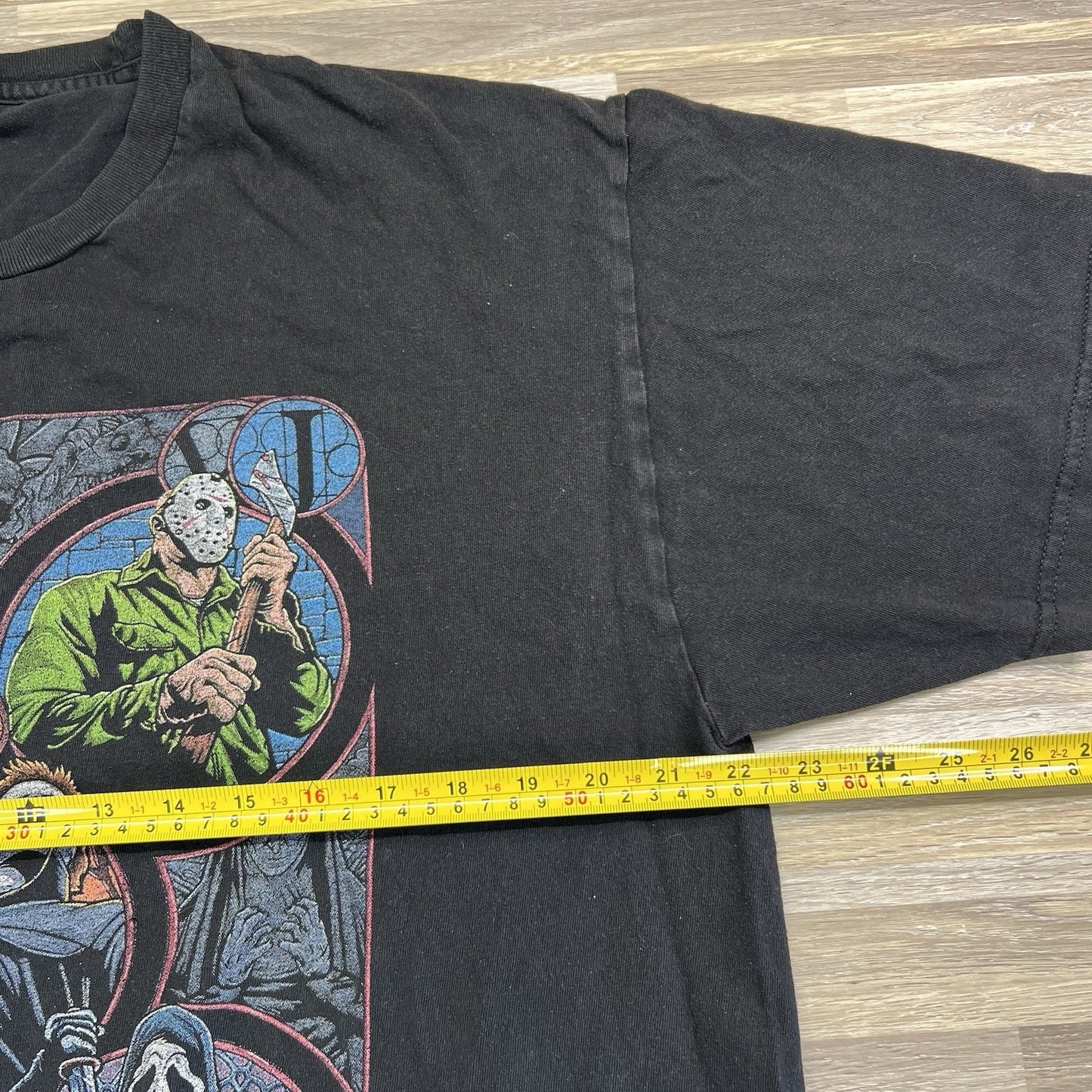 VTG Horror Movie Villains Shirt Size XL - JN336