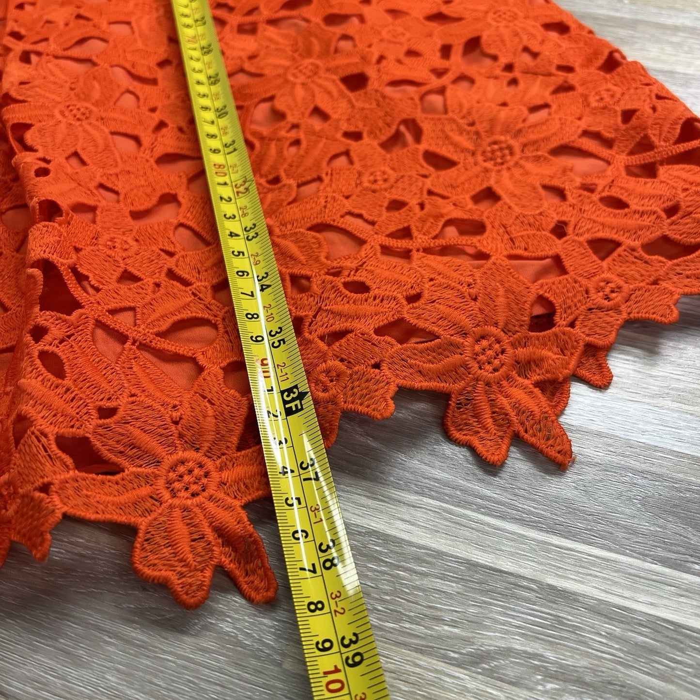 Banana Republic Women’s Orange Lace Formal Sundress Size 8 - JL400