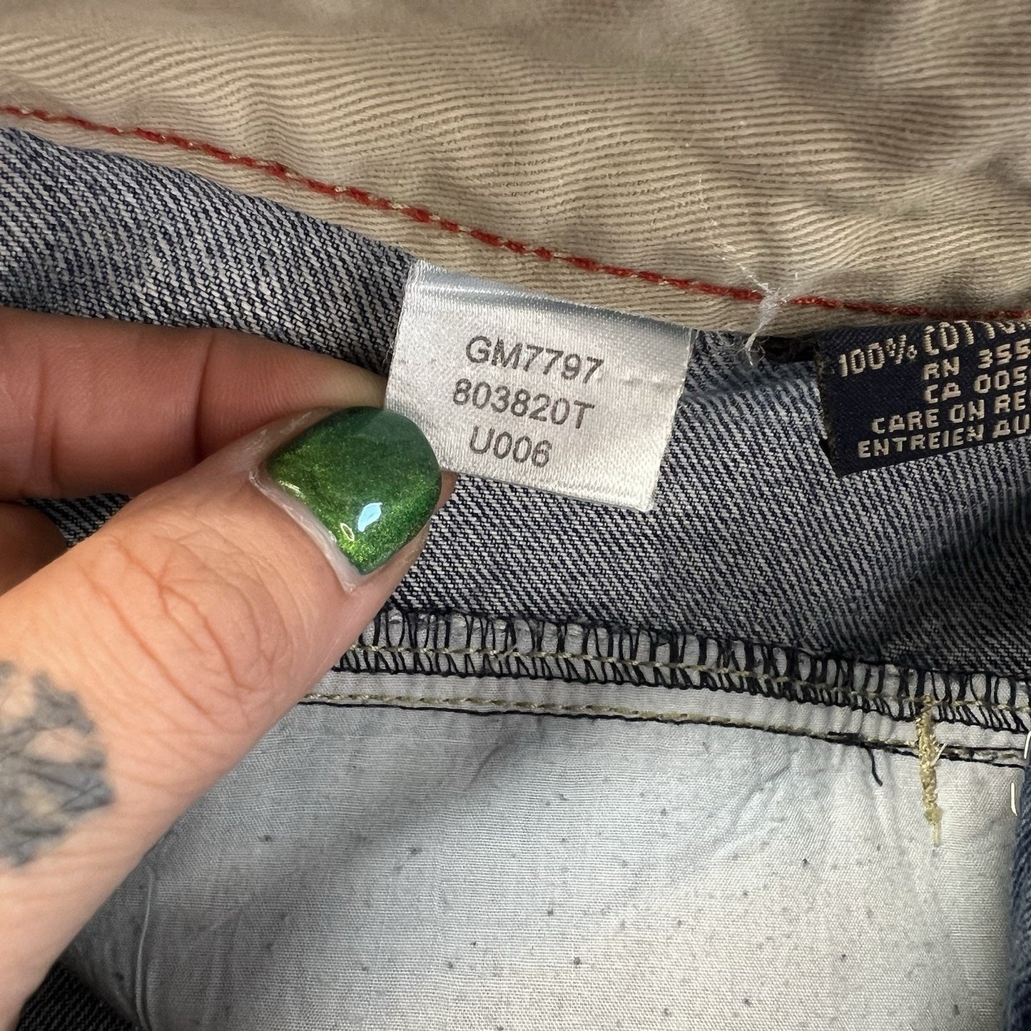 VTG La Jean de Marithe Francois Girbaud 90s Jeans 38M Baggy Barrel Jeans -11S604