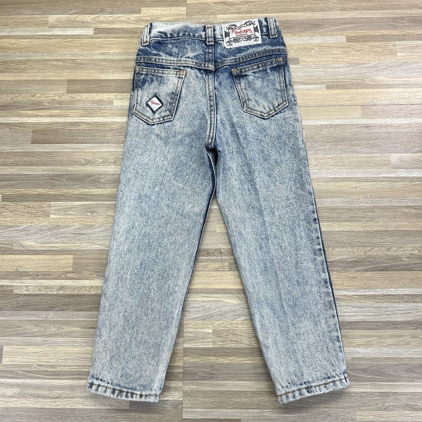 Vintage No Excuses Girls Stonewashed Jeans Size 6 - M138