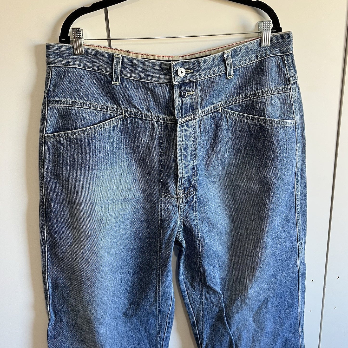 VTG La Jean de Marithe Francois Girbaud 90s Jeans 38M Baggy Barrel Jeans -11S604