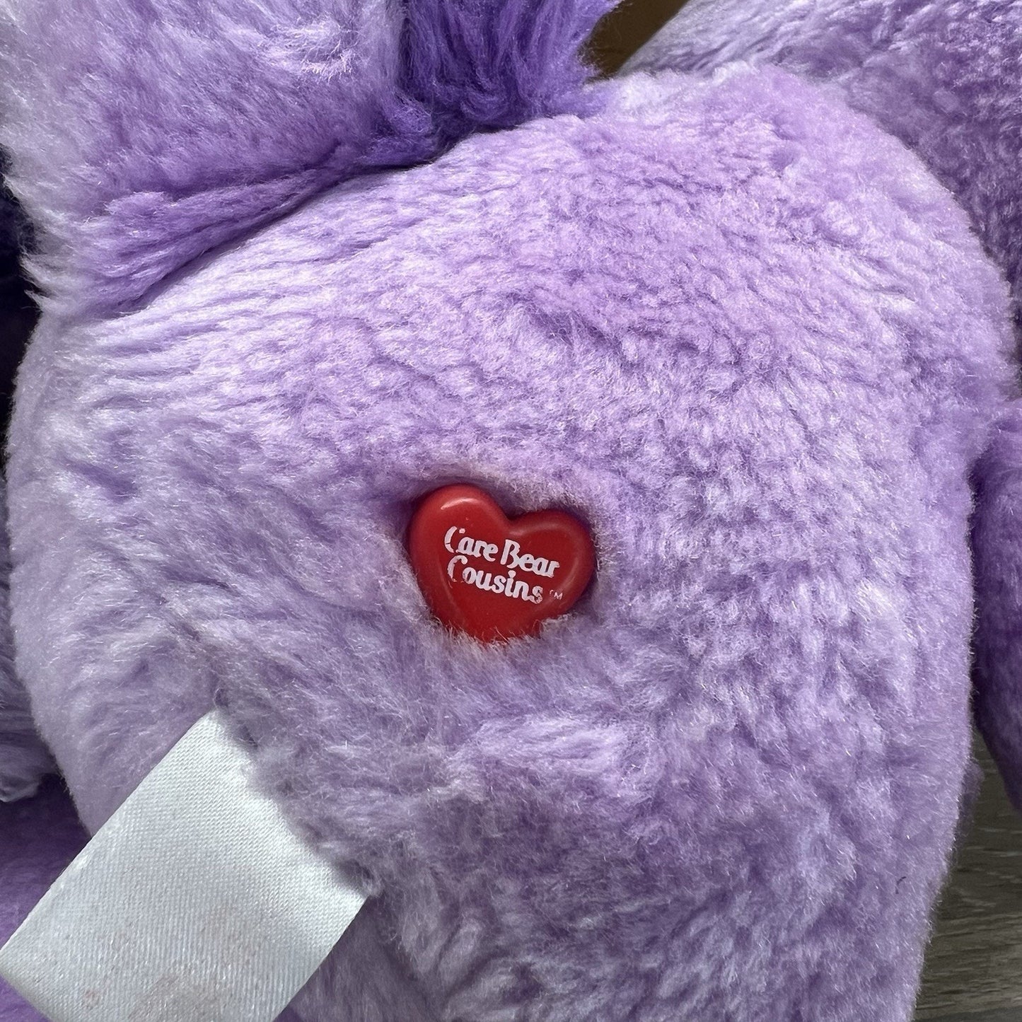 Set Of 2 Care Bear Bright Heart Raccoon 13” Y2K - JL405