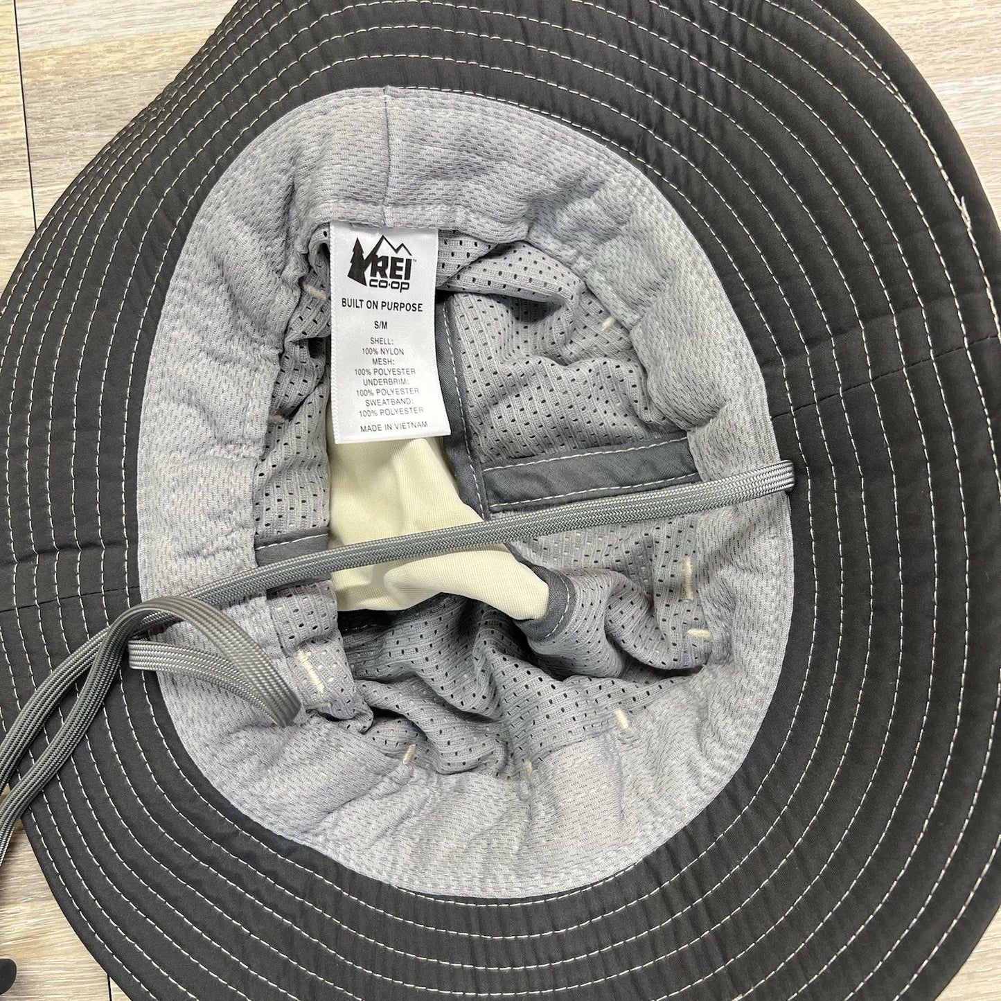 REI Co-Op Unisex Bucket Cap Sun Protection Hat S/M Nylon/Poly Hiking - JL517