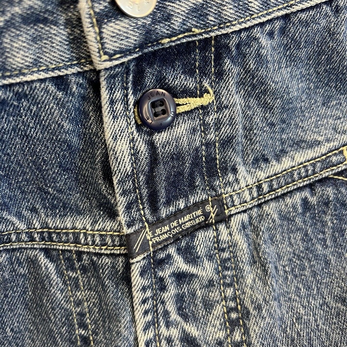 VTG La Jean de Marithe Francois Girbaud 90s Jeans 38M Baggy Barrel Jeans -11S604