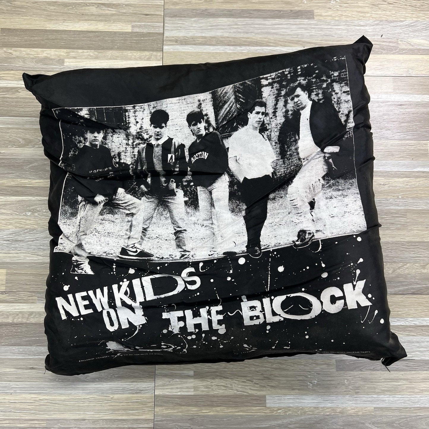 VTG New Kids On the Block 16” Throw Pillow 1990 - JL406