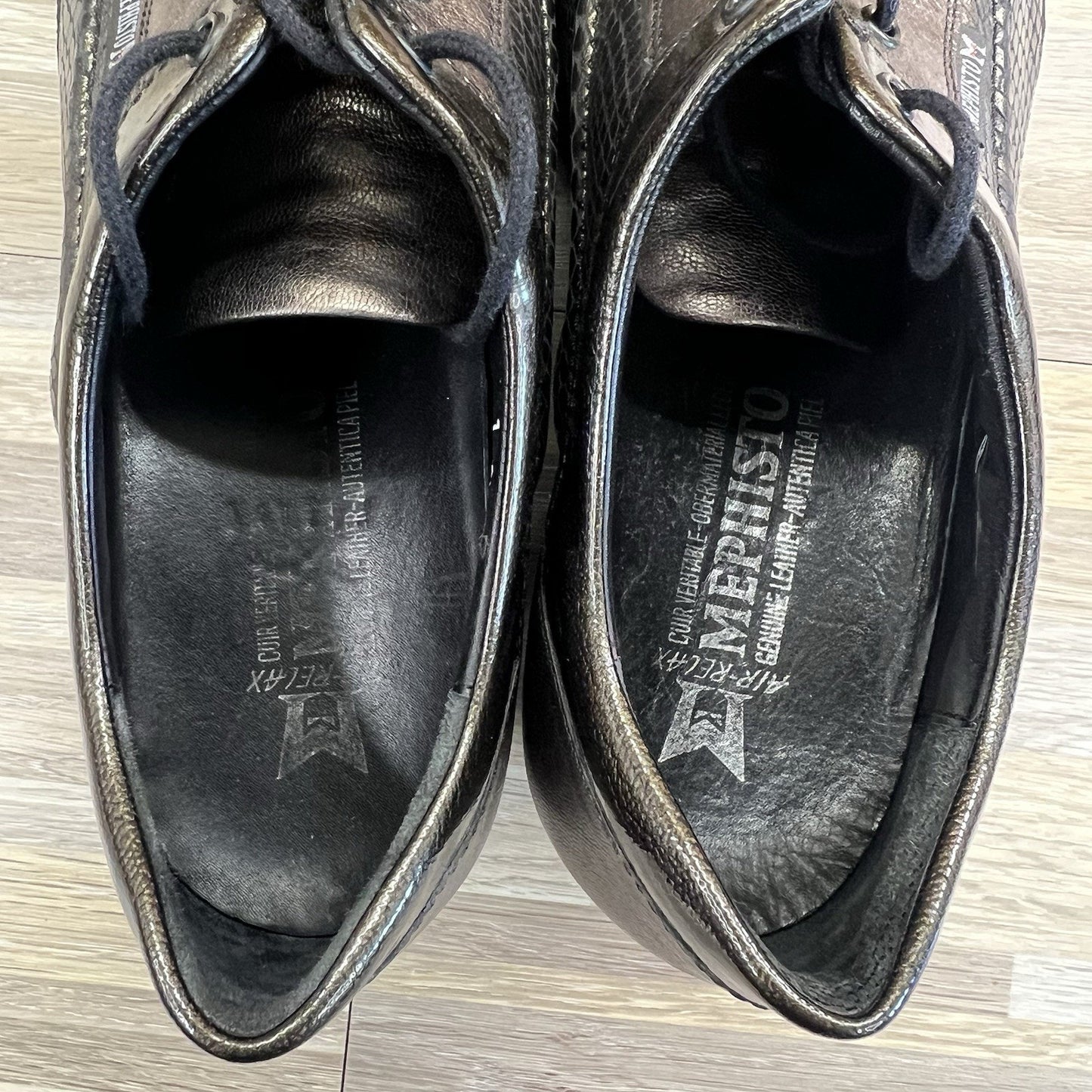 Mephisto Men’s Leather Dress Shoes Air Relax Size US 10 EUR 7.5 - JN356