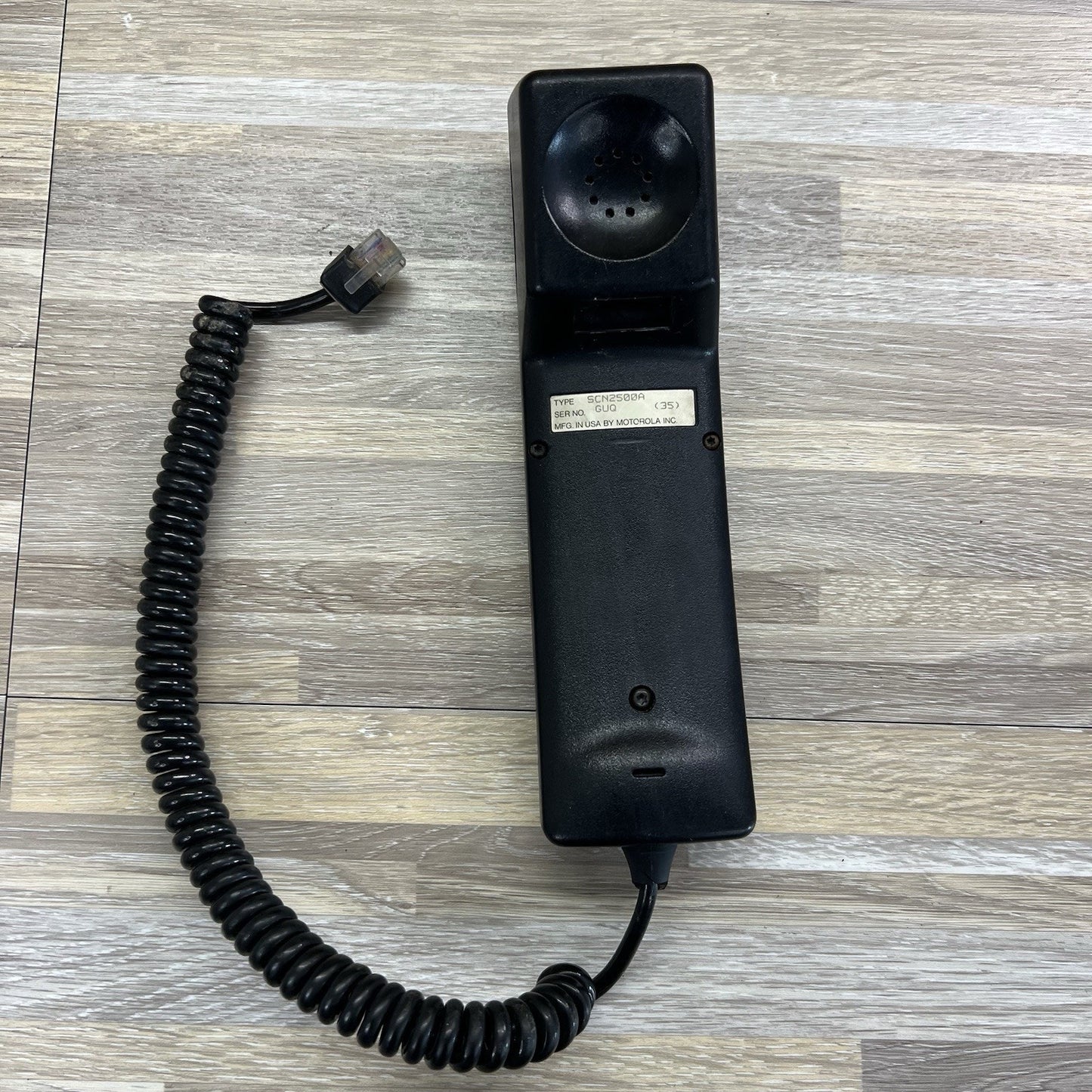 VTG Sprint Motorola Car Phone SCN2500A Receiver W/Cord Only - AG568