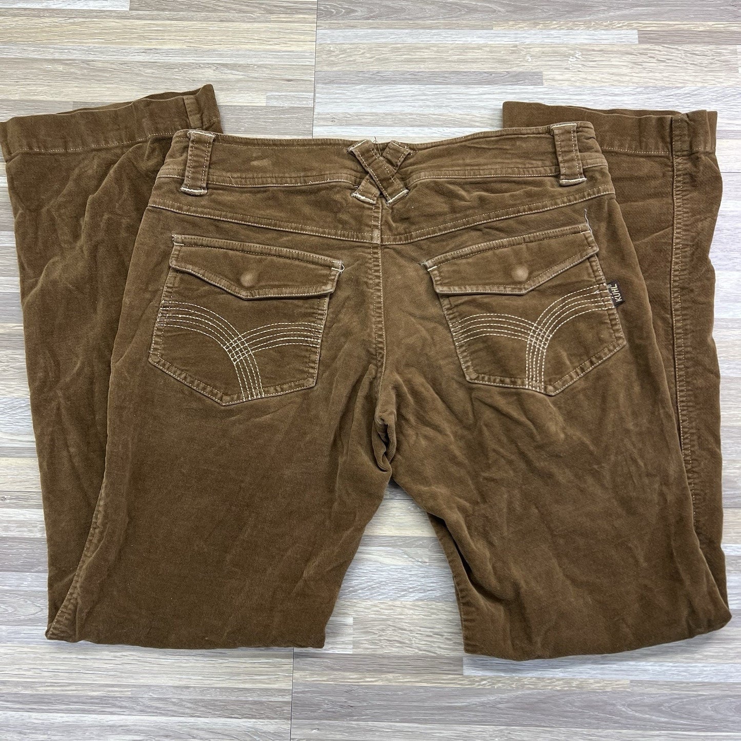 VTG Kuhl Pants Velvet Brown Women’s Size 6 - JN292