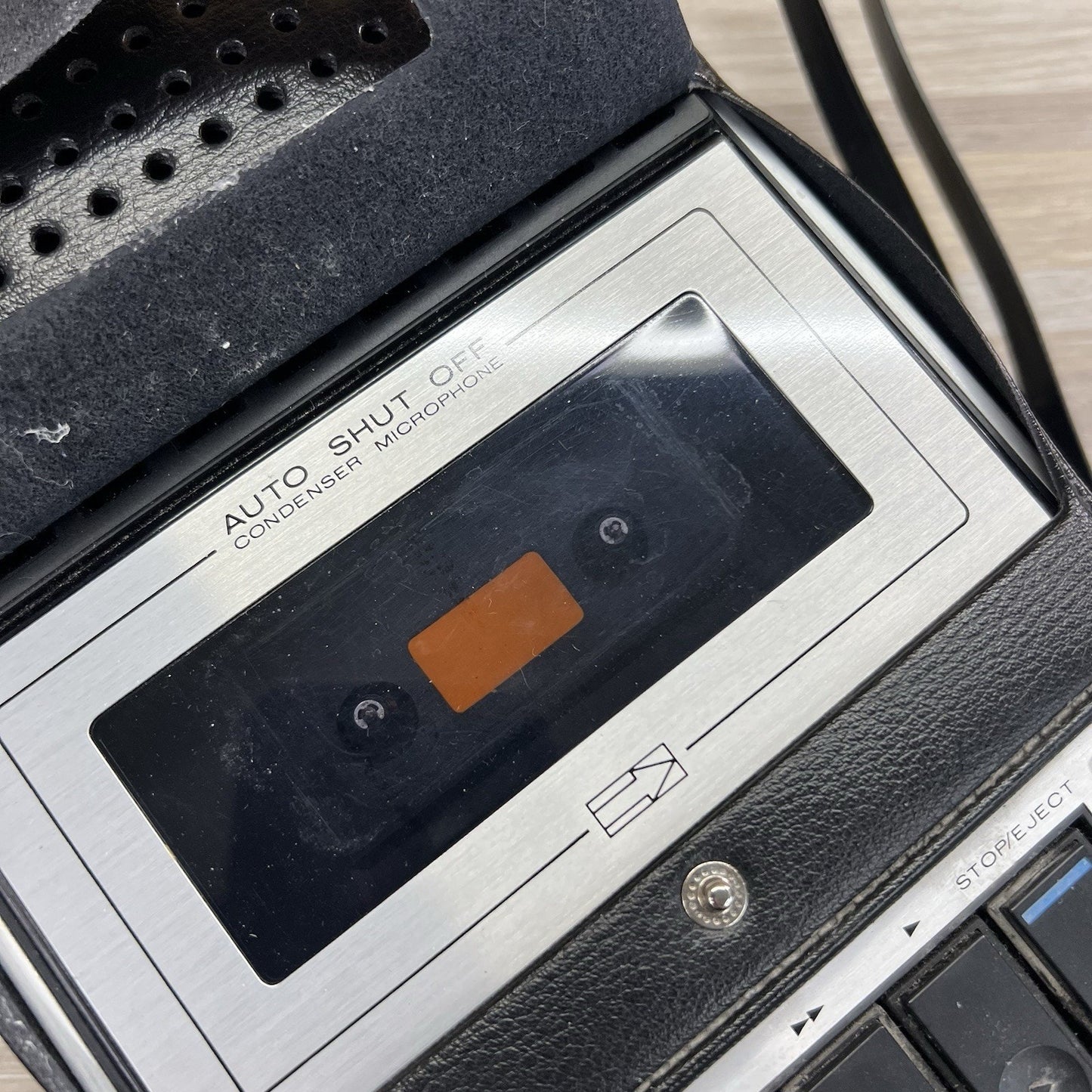 Superscope Vintage Cassette Player and Recorder C-103 with Case - JN263