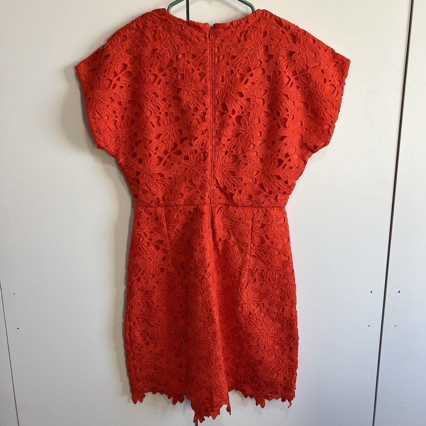 Banana Republic Women’s Orange Lace Formal Sundress Size 8 - JL400