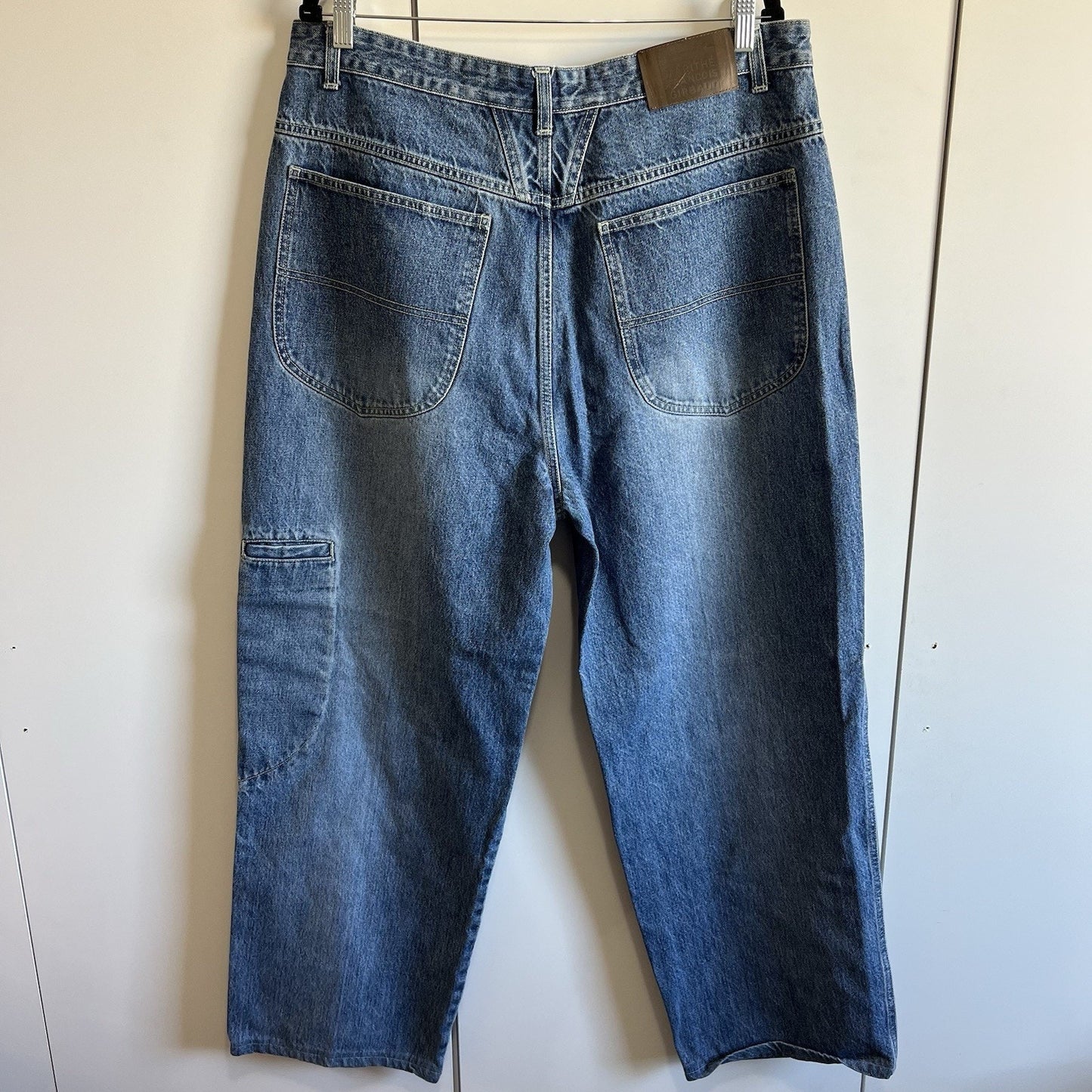 VTG La Jean de Marithe Francois Girbaud 90s Jeans 38M Baggy Barrel Jeans -11S604