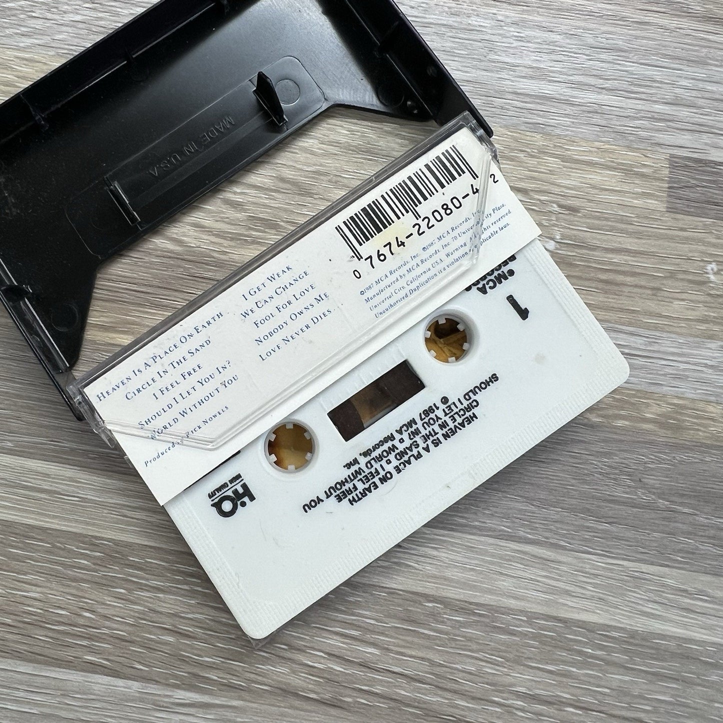 Belinda Carlisle Cassette Tape 1987 Heaven On Earth - JL424