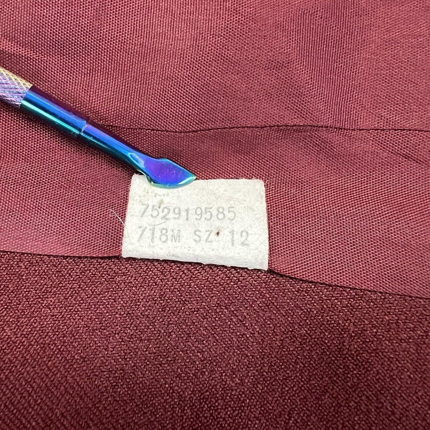 Vintage Levi’s Blazer Maroon Blazer Women’s Size 12 - M198