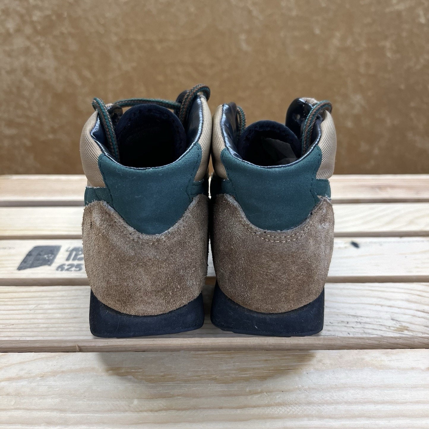 Gallenkamp Hiking Boots Suede Leather Vintage Kids Size 3 - (A044)