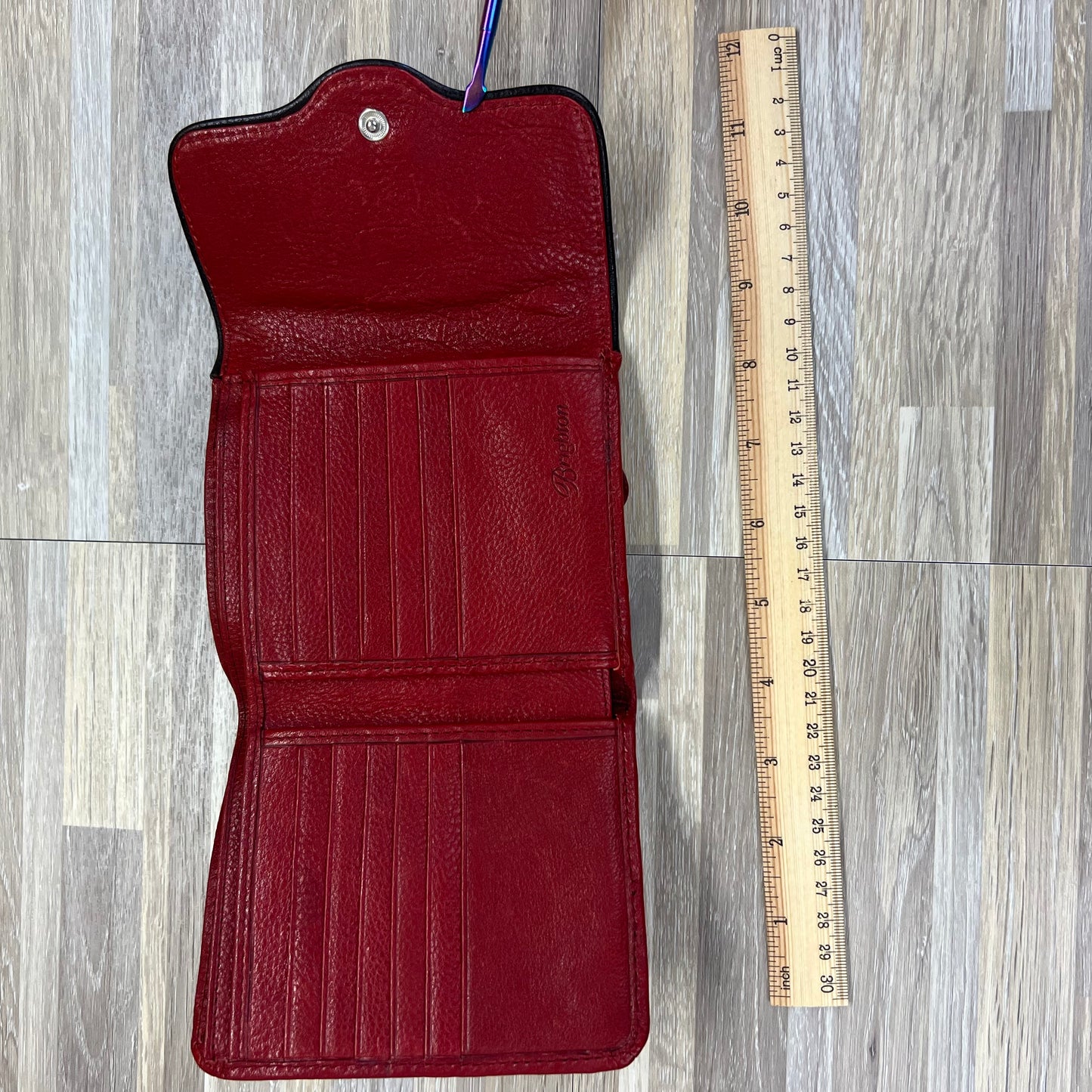 Brighton Trifold Red Wallet - A088