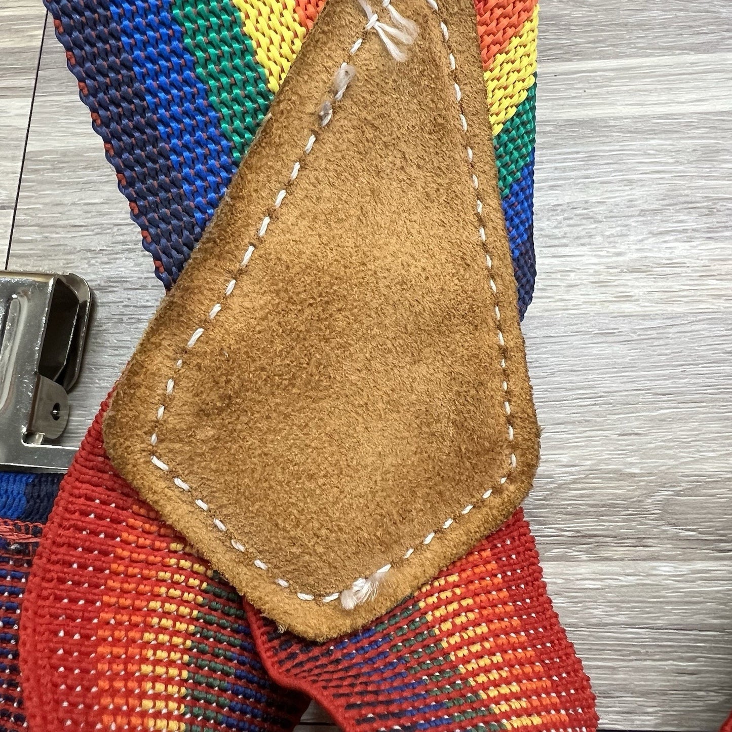 SIERRA Top Grain Cow Hide Suspenders Rainbow NO. S110 VTG Pride Gear - JL512
