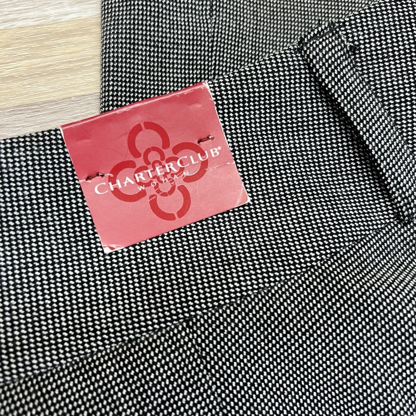 NWT Charter Club Women’s Slacks Slim It Up Size 18W New 40x31 - M249