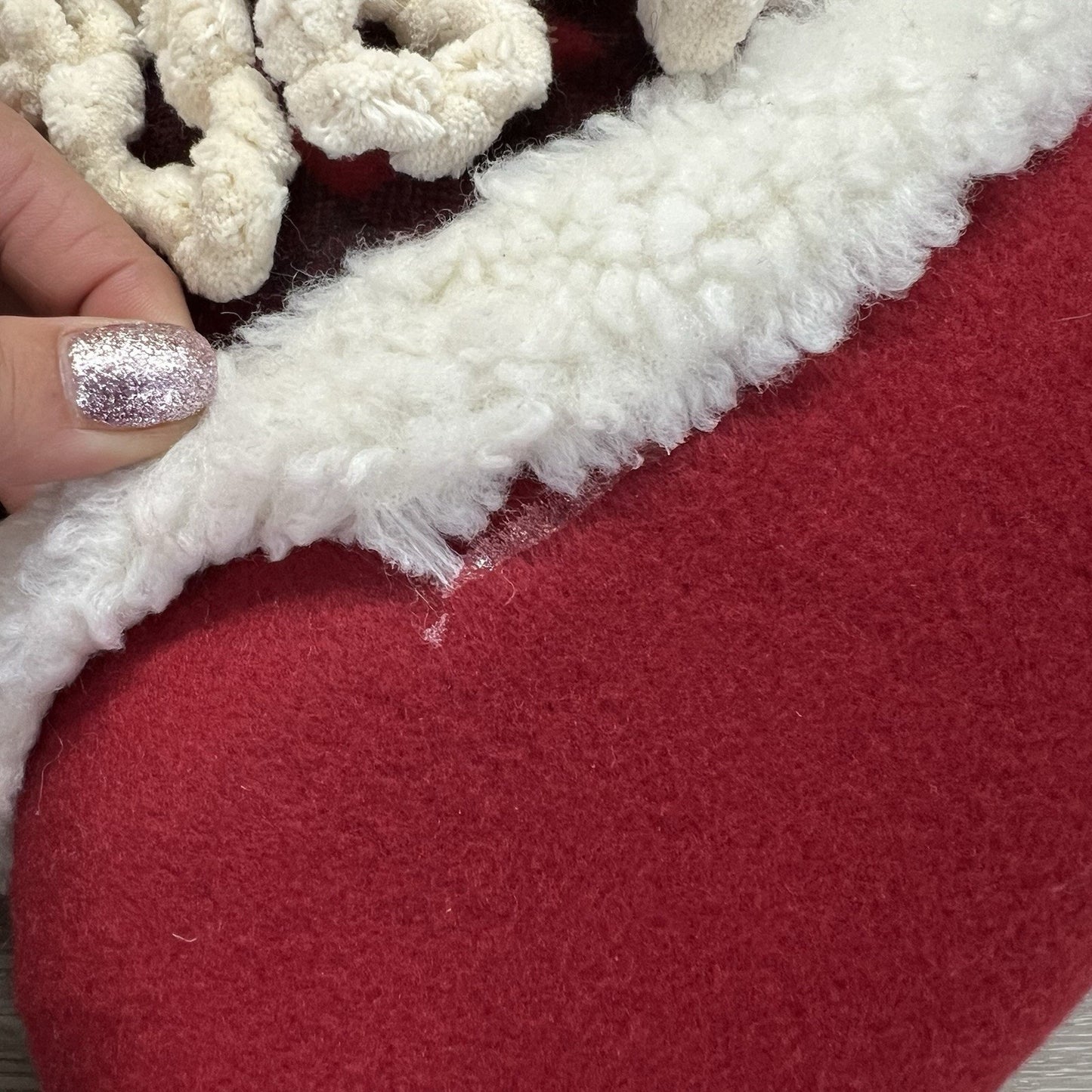 Vintage Santa Clause Door Draft Stopper Christmas Decor - M244