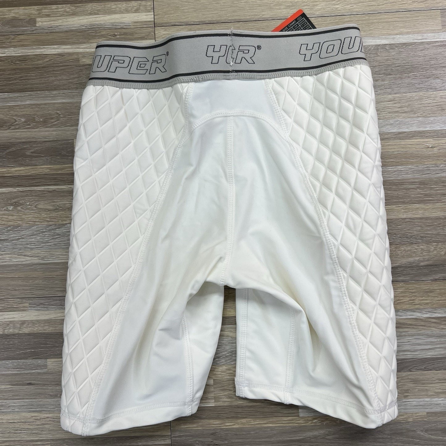NWT Youper Women’s Softball Sliding Shorts Padded White Size S - JN347