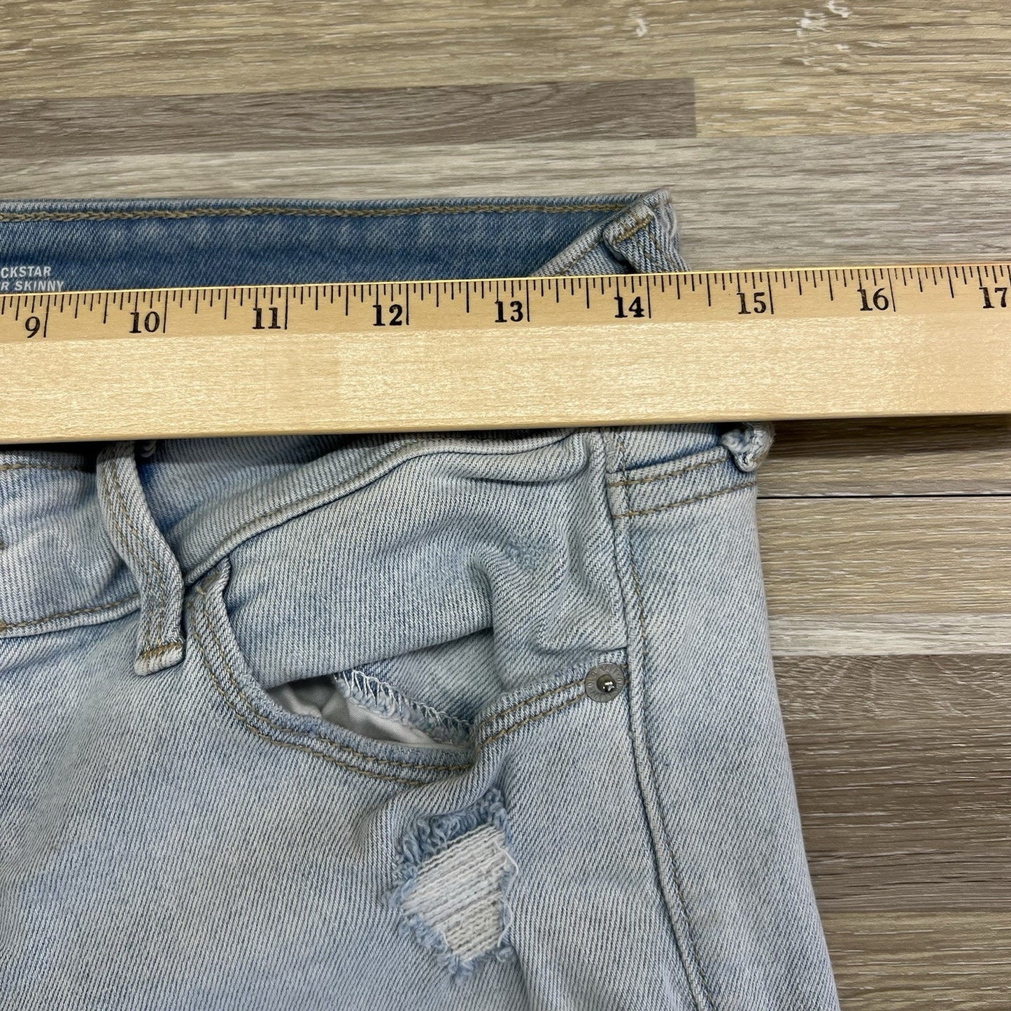 Old Navy Rockstar Super Skinny Ankle Mid Rise Women’s Jeans Size 8 - JN306