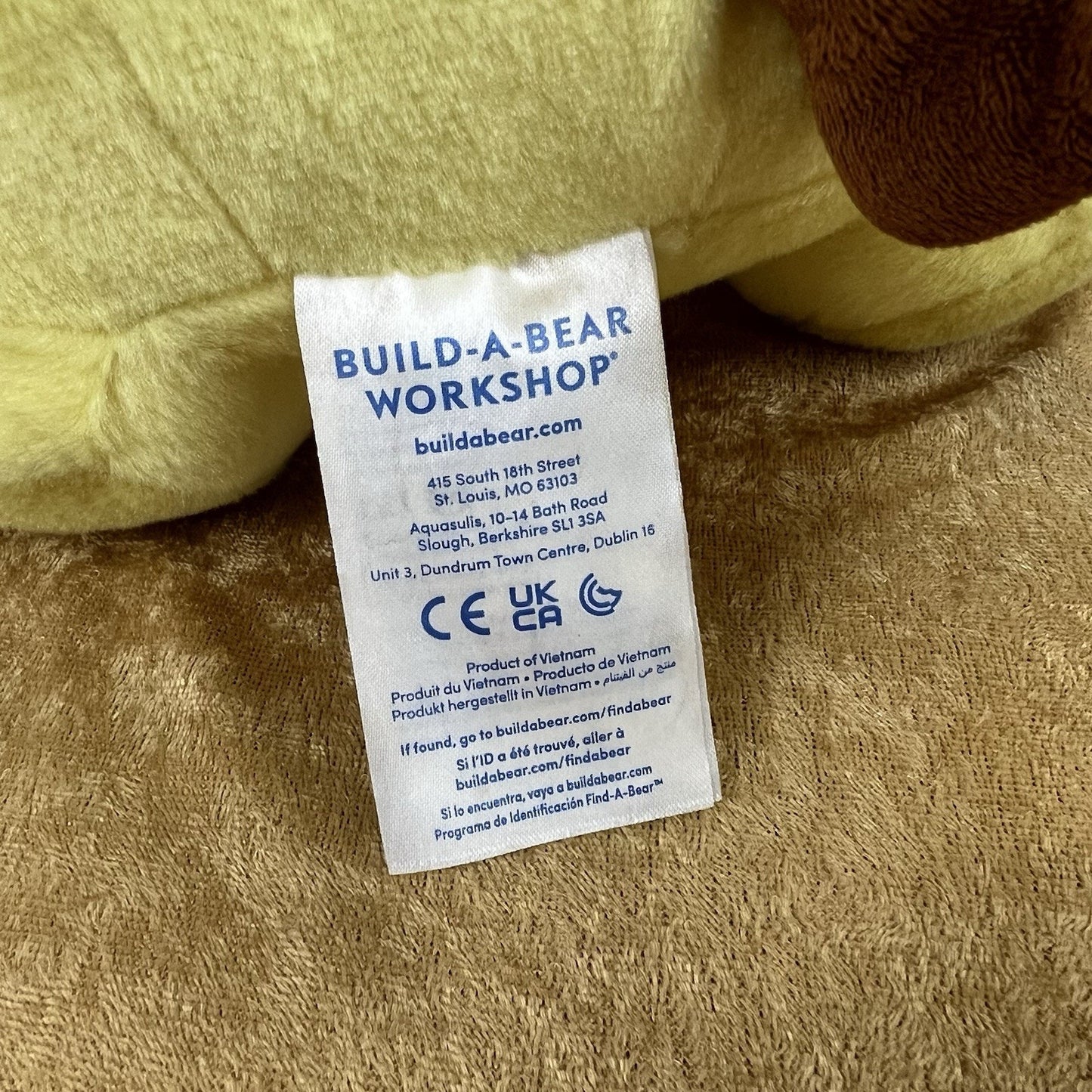 Build A Bear Pokémon Pikachu - (A037)