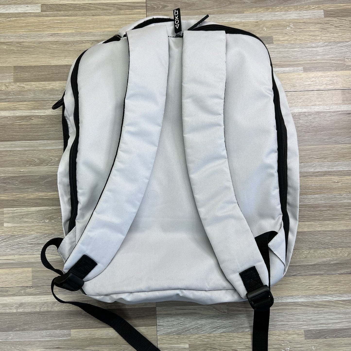 PlayStation Backpack White Black Lightly Used - JL392