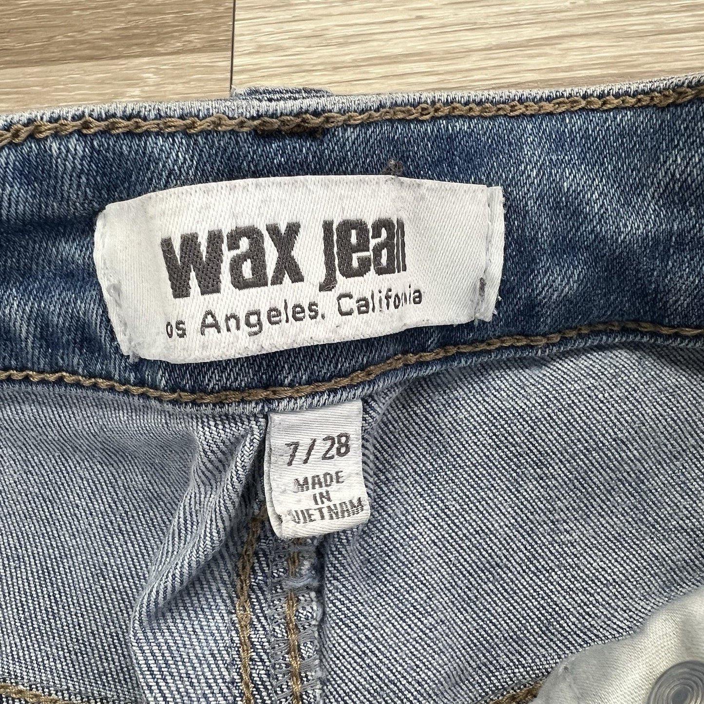 Wax Jean Skinny Distressed Jeans Women Size 7/28 - JN305