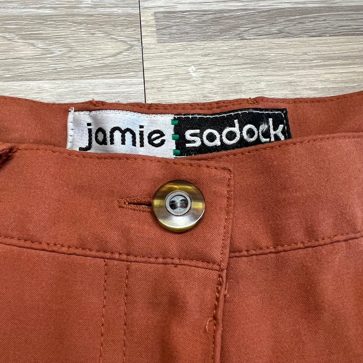 Jamie Sadock Poly Women’s Golf Hiking Shorts Orange Size 6 - A101