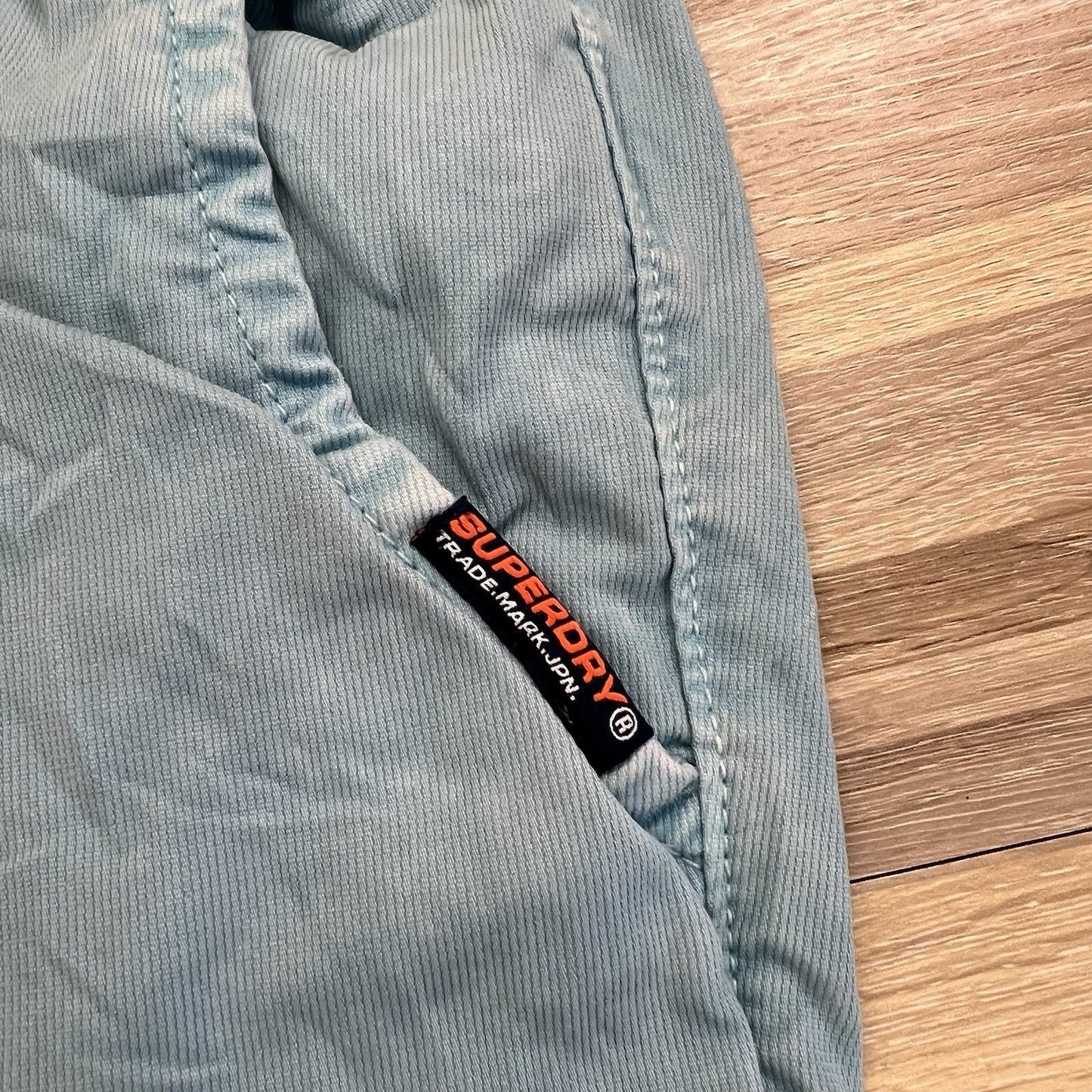 Superdry Men's Sunscorched Chino Shorts Blue 31 W Chino Shorts - JL372