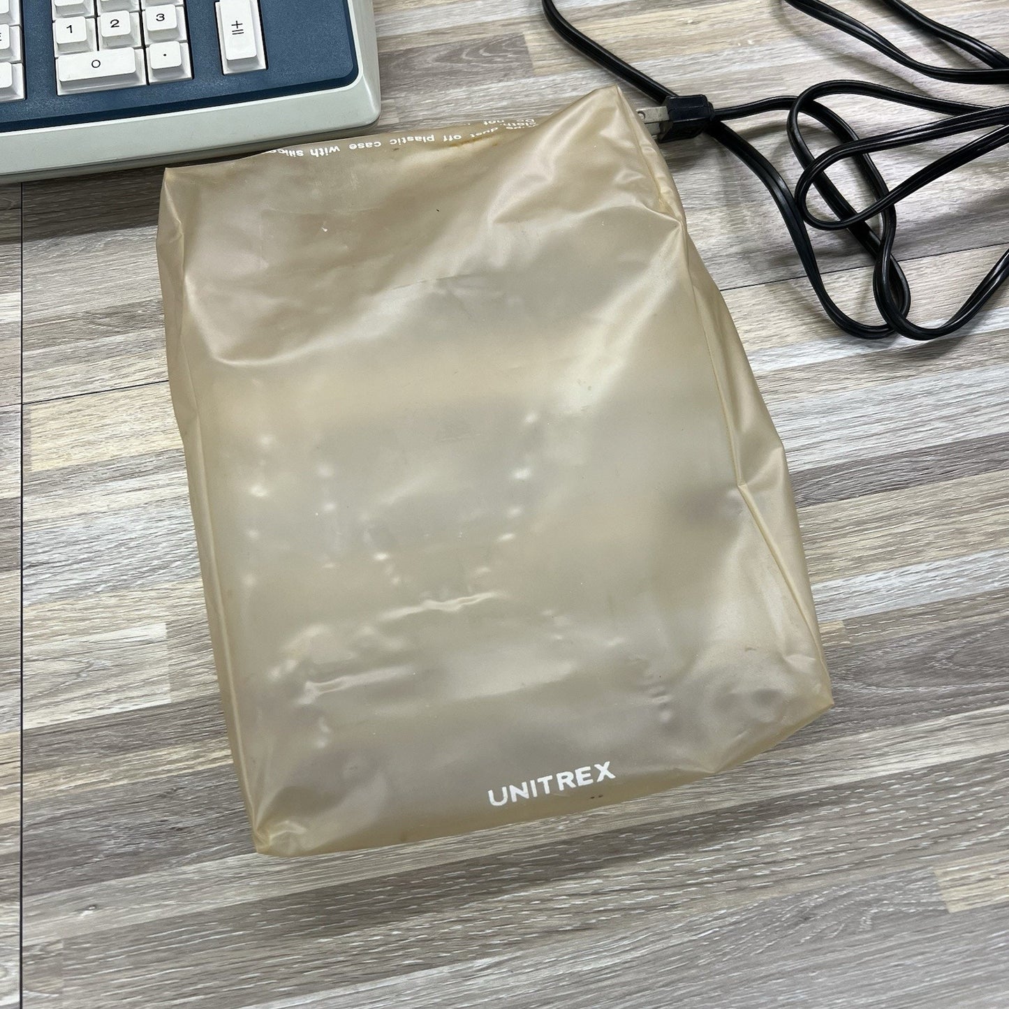 VTG Unitrex 1200 AC Powered Calculator W/Cover Tested WORKS GREAT - 10D717