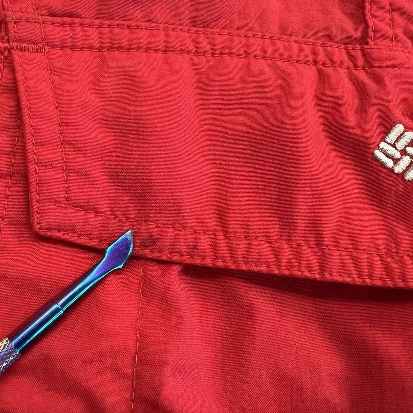 VTG Columbia Women’s Red Pullover Windbreaker Size M - JN317