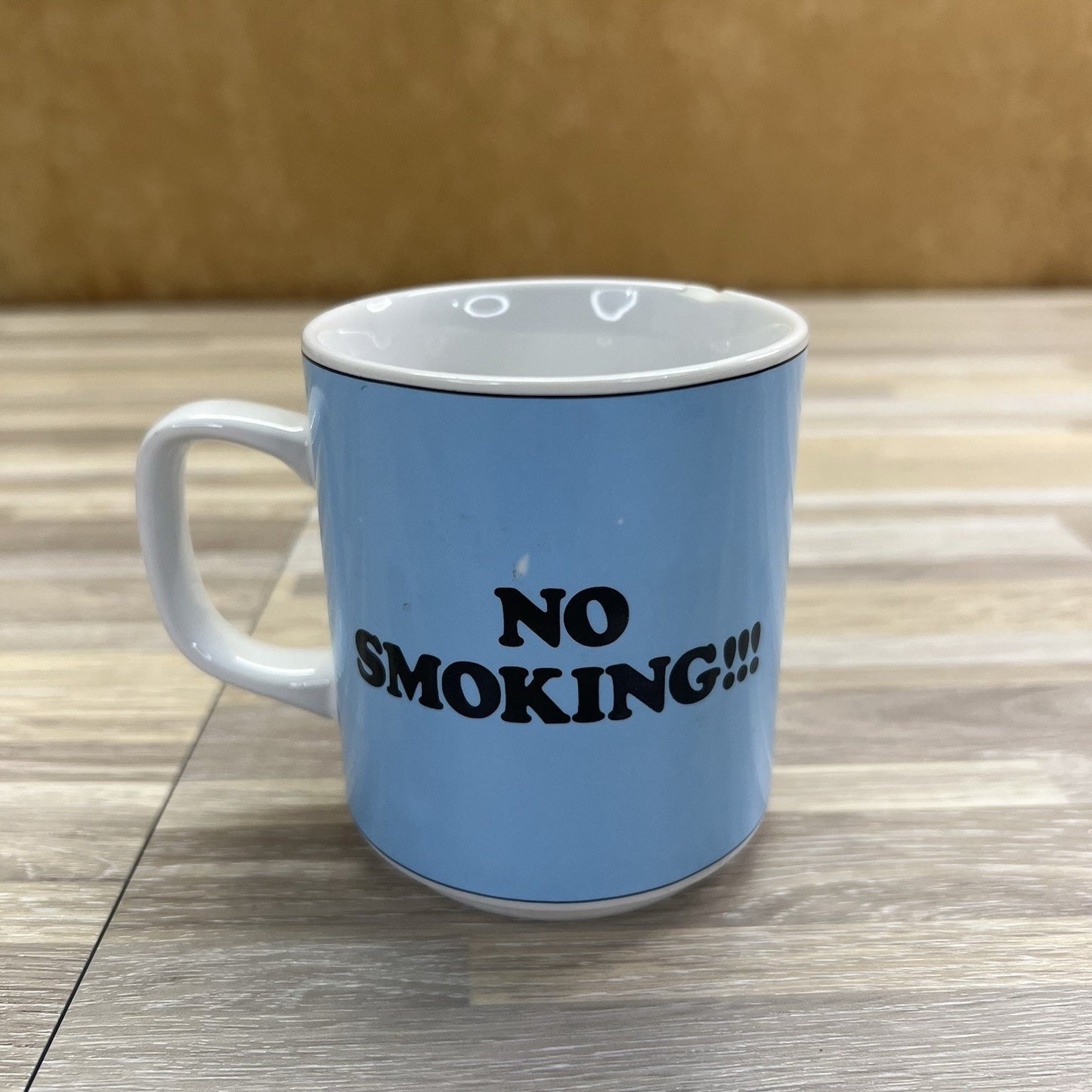 VTG 1978 Garfield No Smoking Coffee Mug Jim Davis Enesco Broken - 1S572