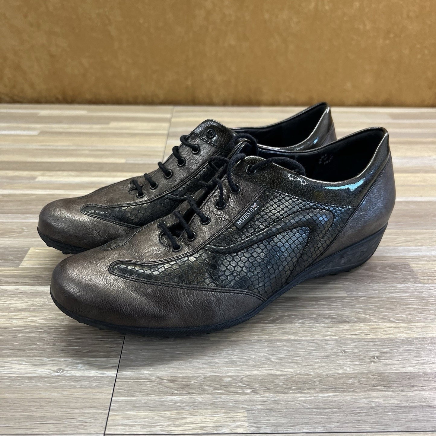 Mephisto Men’s Leather Dress Shoes Air Relax Size US 10 EUR 7.5 - JN356