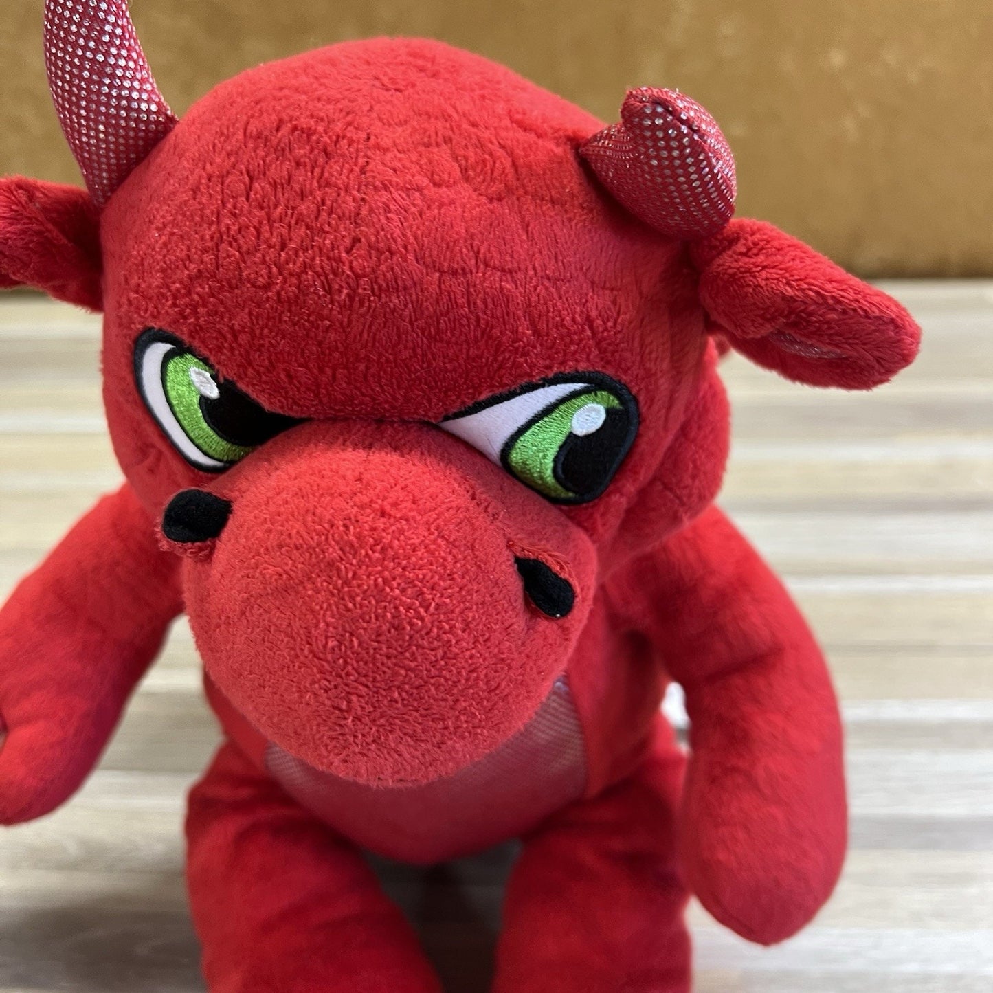Build A Bear Great Wolf Lodge Magiquest Ellie Red Dragon Plush Stuff - JL383