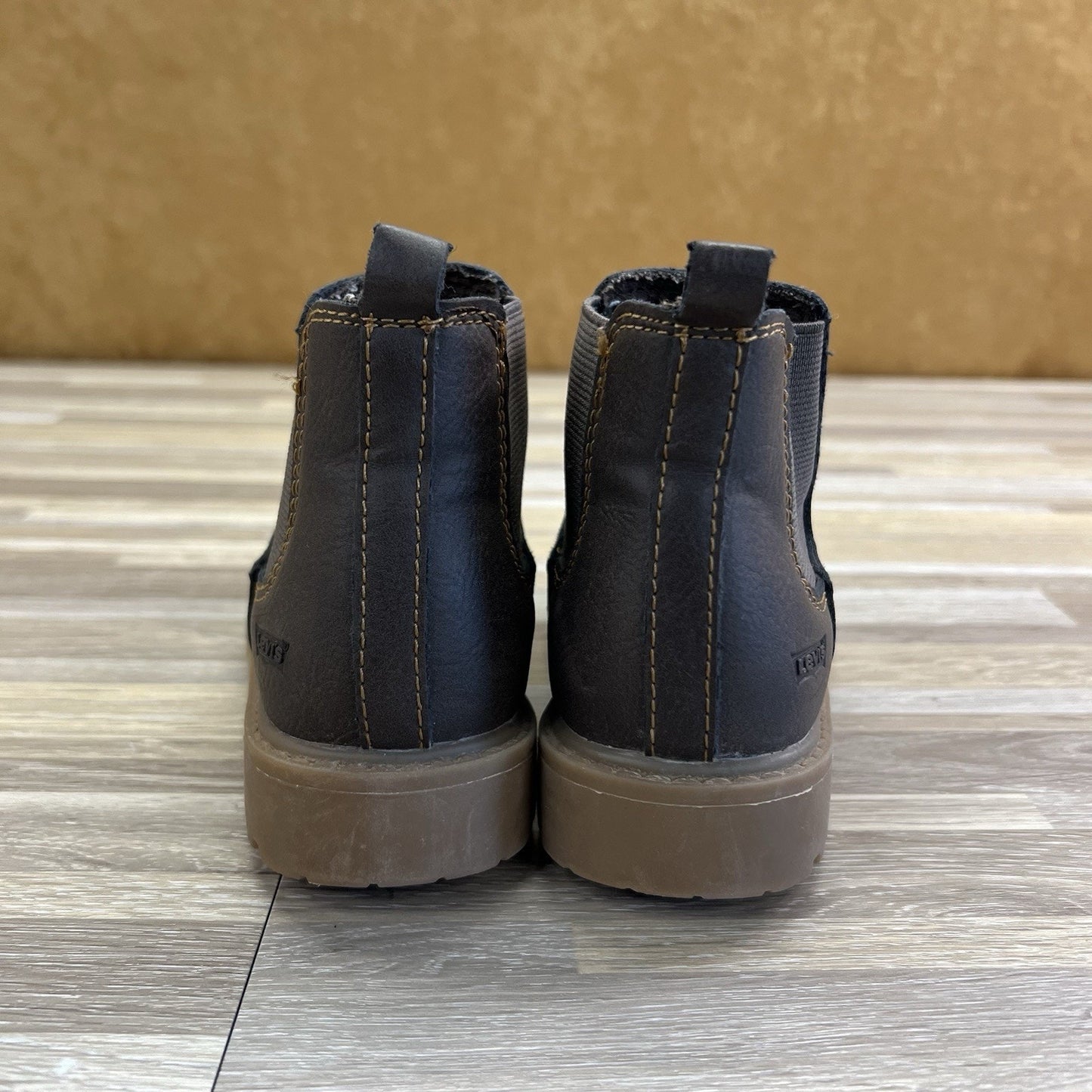 Levi’s Kids Boots Buckley Vegan Leather Toddler Ankle Boots Size 9 - JN323
