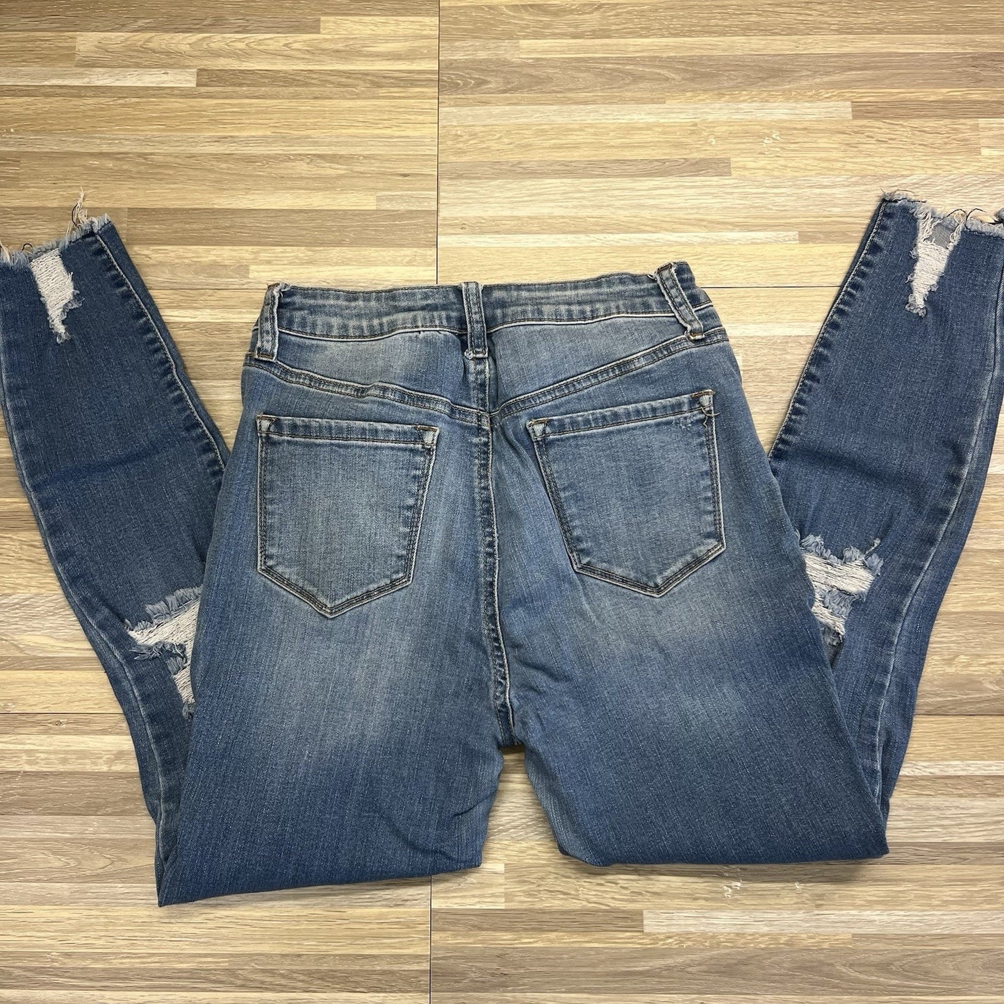 Wax Jean Skinny Distressed Jeans Women Size 7/28 - JN305