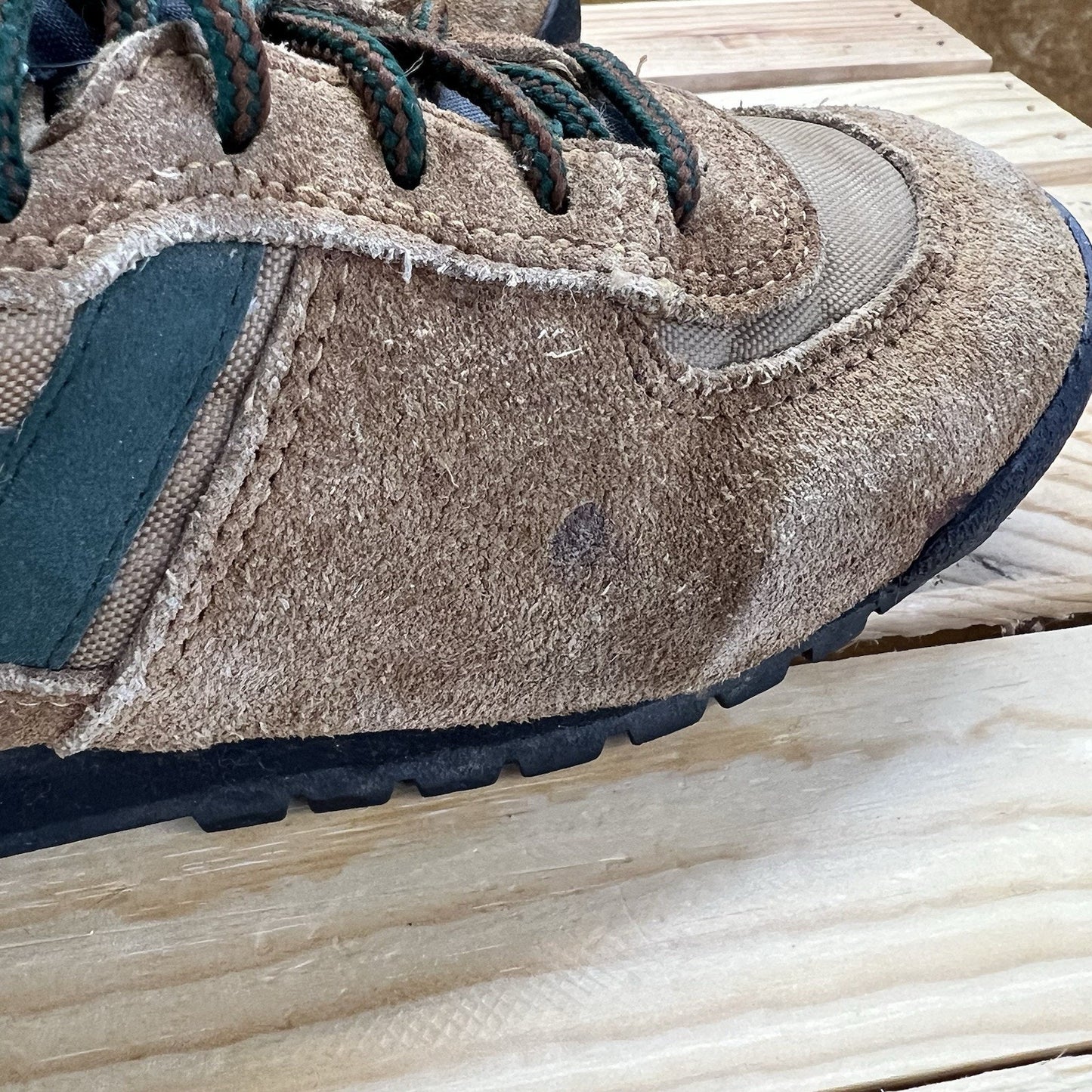 Gallenkamp Hiking Boots Suede Leather Vintage Kids Size 3 - (A044)