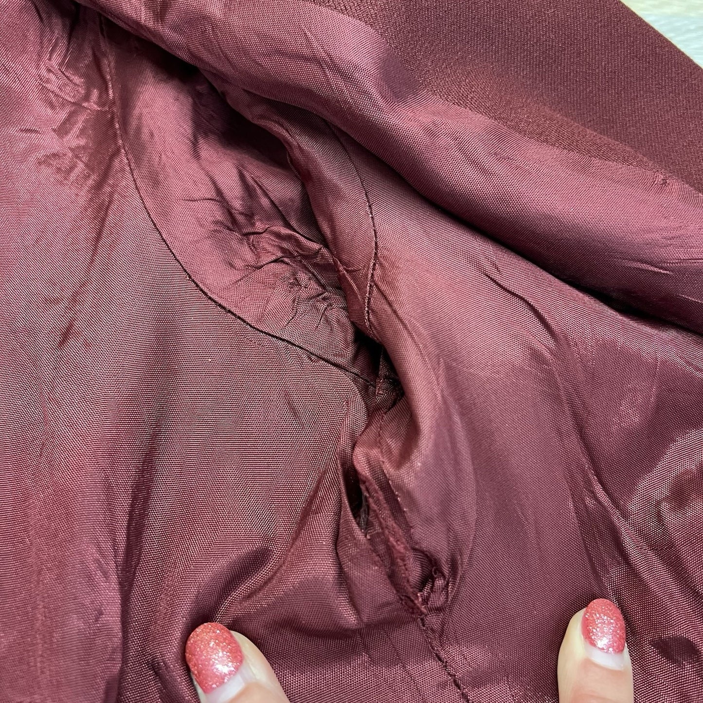 Vintage Levi’s Blazer Maroon Blazer Women’s Size 12 - M198