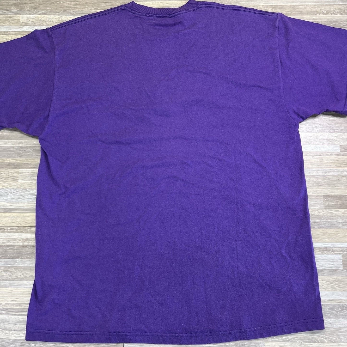 VTG Red Hat Society Women’s T Shirt Purple Size XL Embroidered - JL485