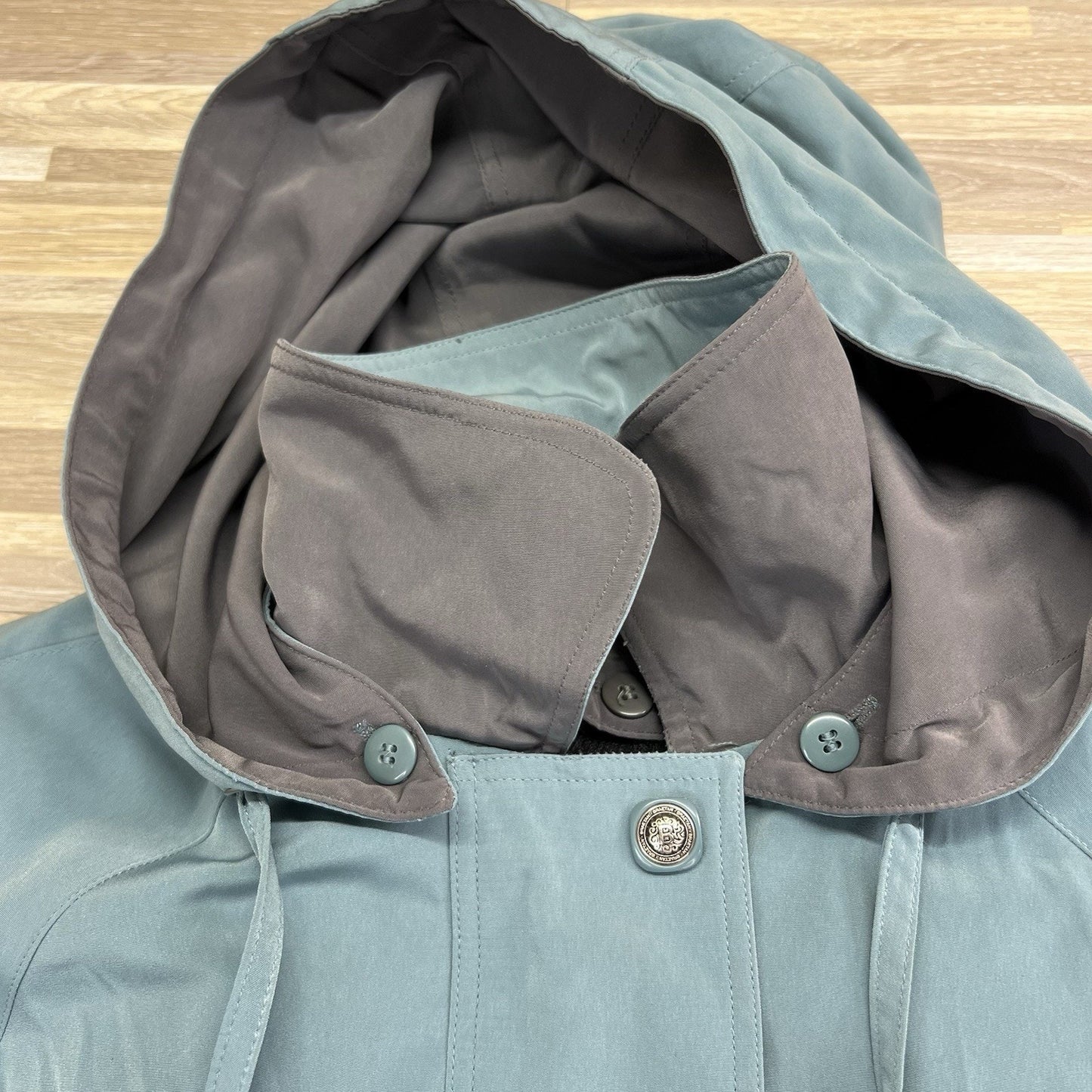 Braetan Outbrook Coat Womens M Bell Zip Removable Hood & Lining Jacket - JN299