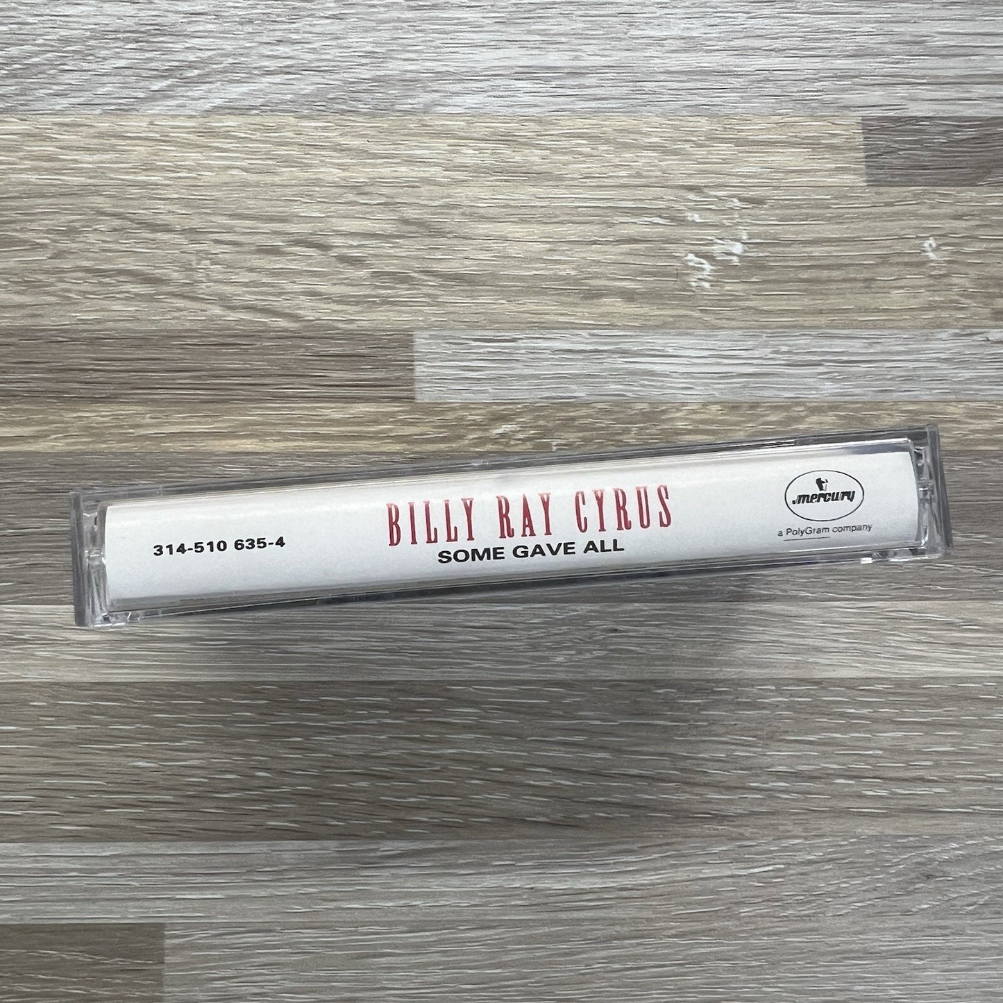 Billy Ray Cyrus Some Gave All 1992 Cassette Tape 314-510 635-4 - JL425