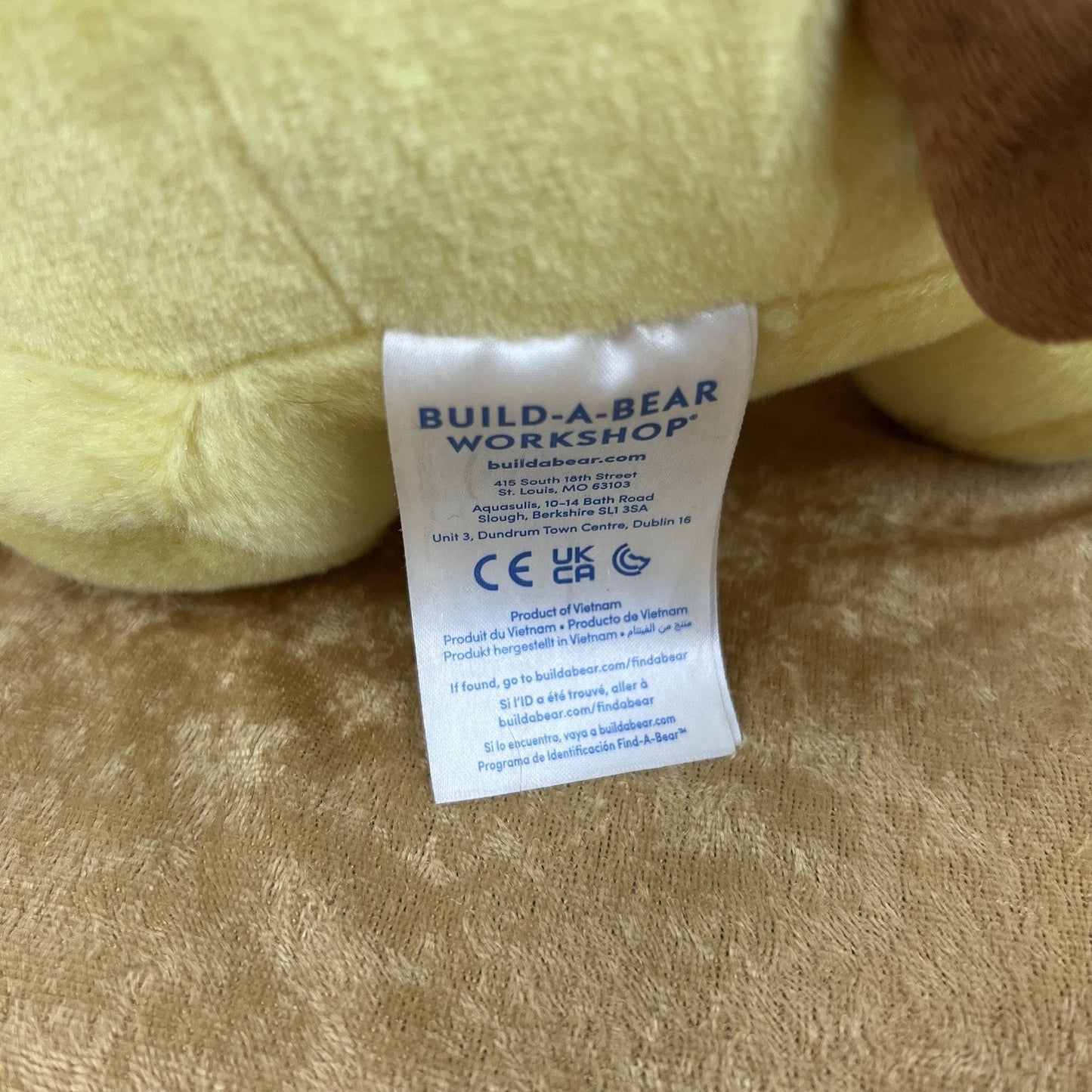 Build A Bear Pokémon Pikachu - (A037)