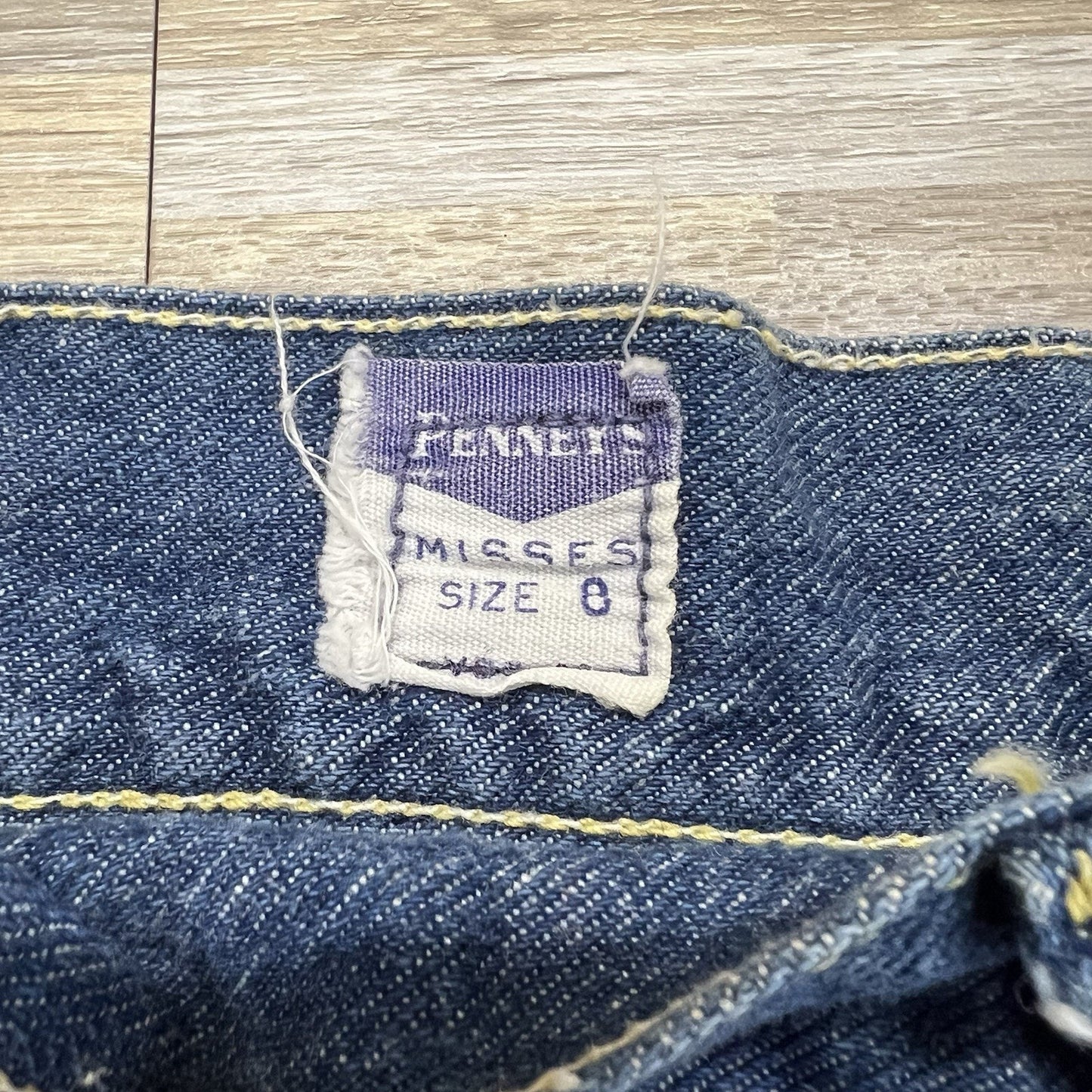 Vintage Ranchcraft Girl Jeans Capris Penney’s Size 8 - M202