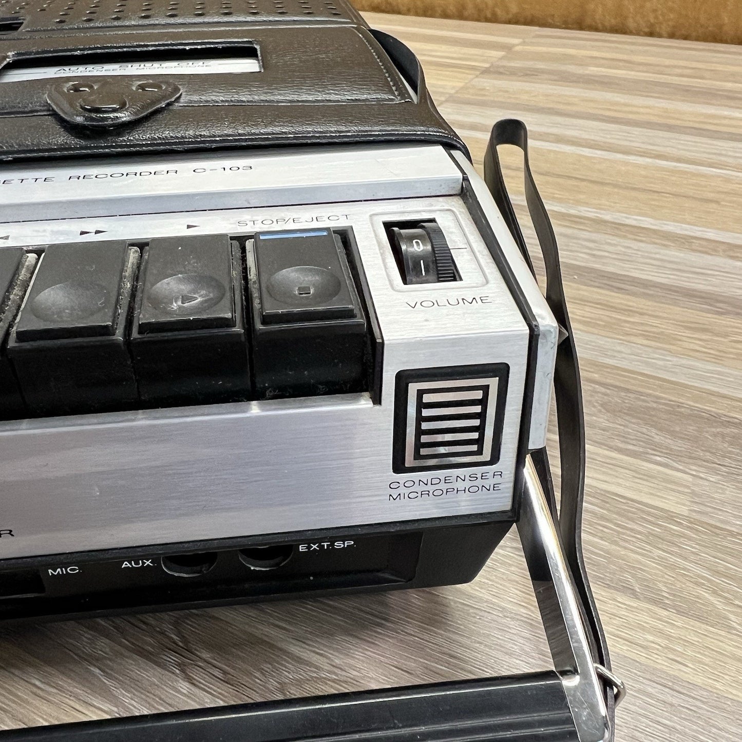 Superscope Vintage Cassette Player and Recorder C-103 with Case - JN263