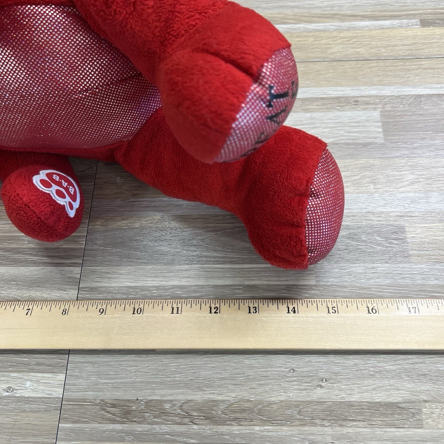 Build A Bear Great Wolf Lodge Magiquest Ellie Red Dragon Plush Stuff - JL383