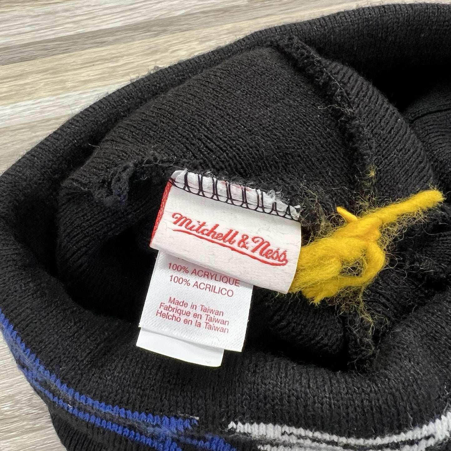 Mitchell & Ness The City Golden State Warriors Beanie Stocking Cap - 2D697